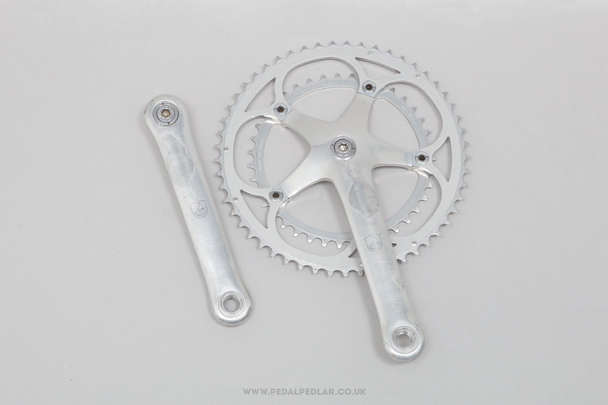 Campagnolo C-Record (A040) 2nd Type c.1994 Classic Chainset - Pedal Pedlar - Bike Parts For Sale