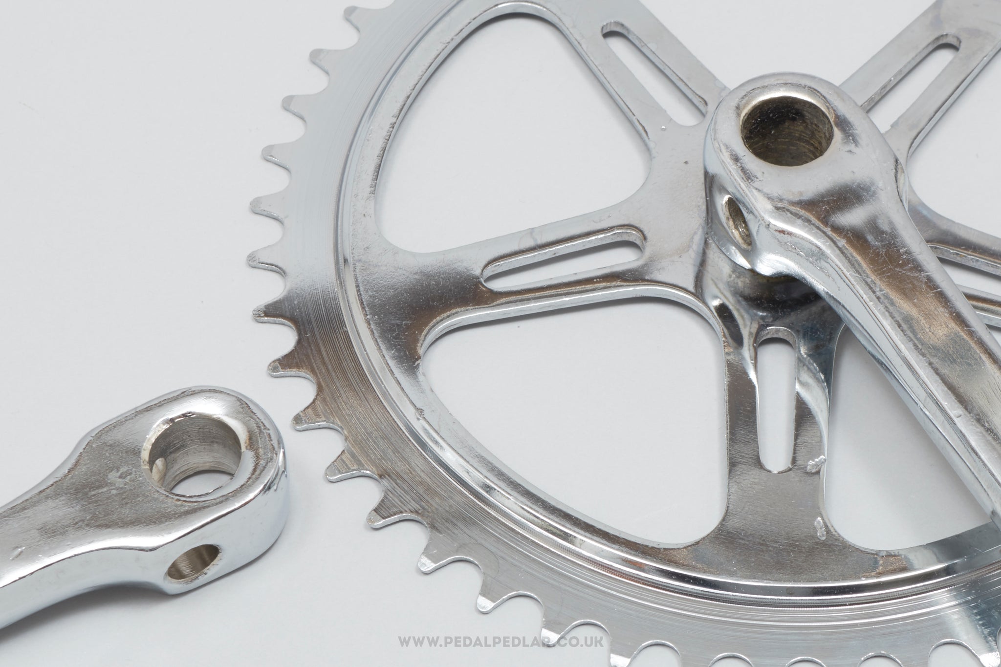 Unbranded Vintage Single 48T Cottered Town/City Crank/Chainset - Pedal Pedlar - Bike Parts For Sale