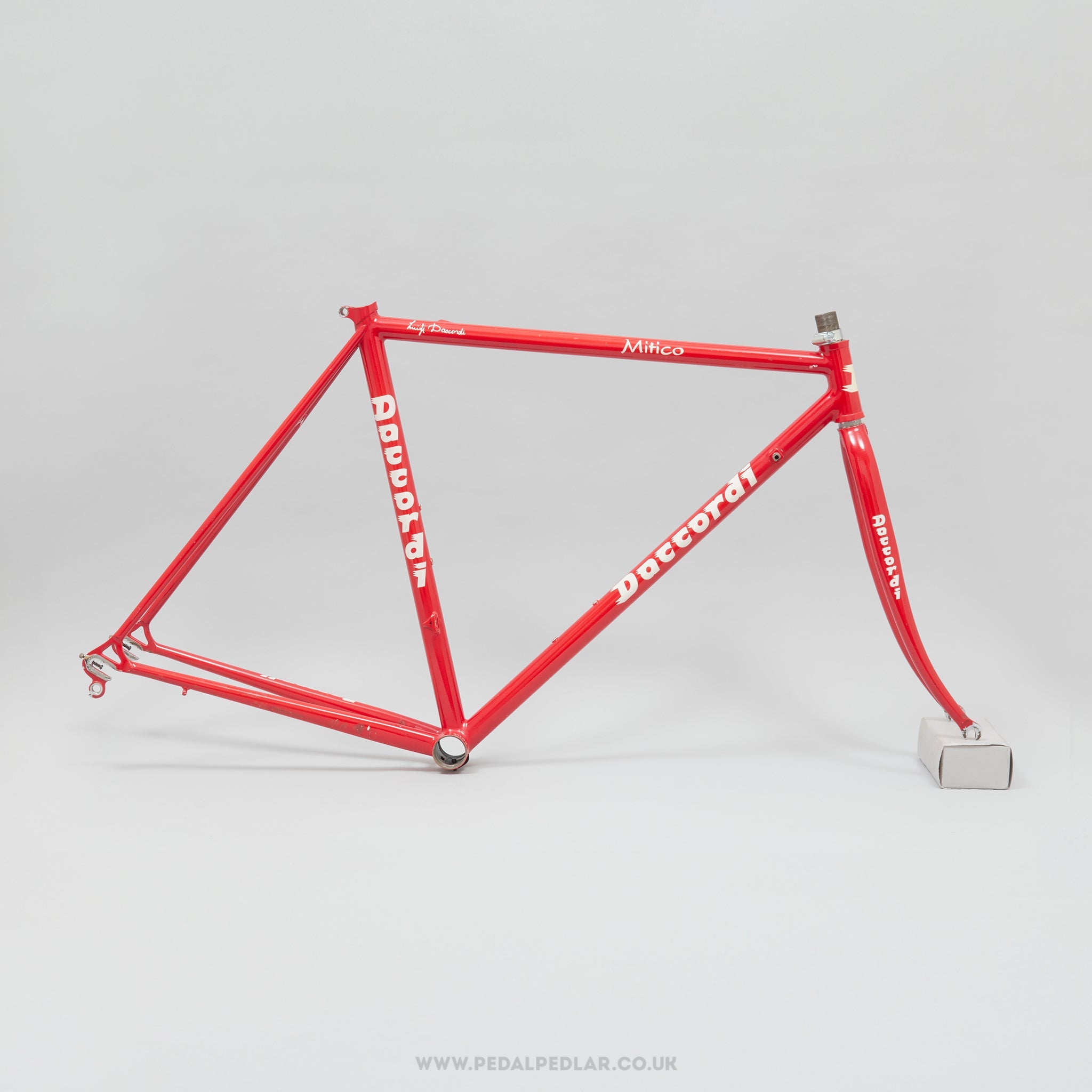 Vintage Fixed Gear Bike Frameset 49cm Daccordi Mitico Road Bike