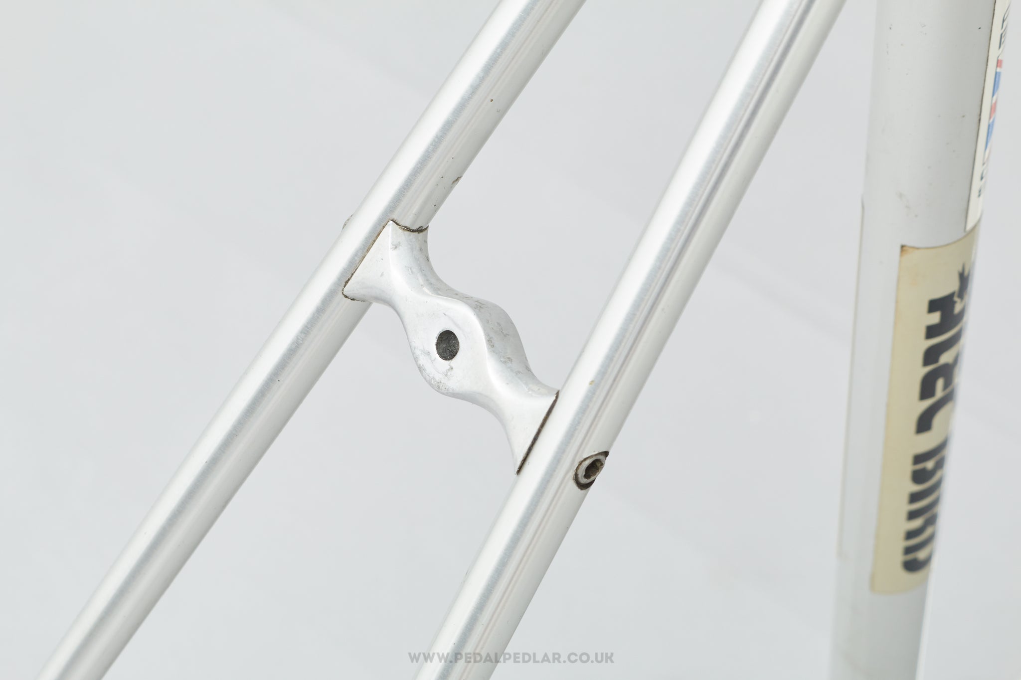 58cm Alec Bird by Alan Super Record c.1975 Vintage Road Bike Frame - Pedal Pedlar - Framesets For Sale