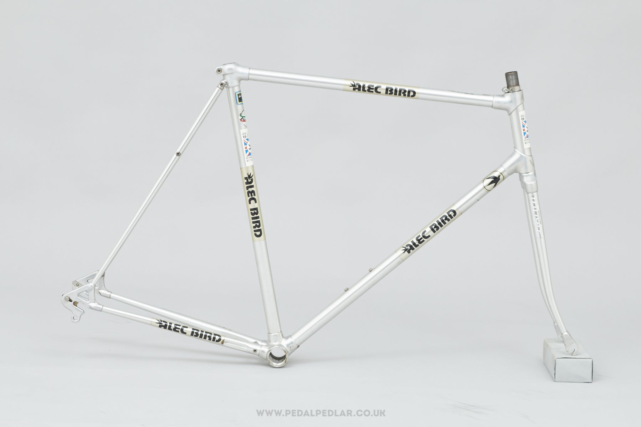 58cm Alec Bird by Alan Super Record c.1975 Vintage Road Bike Frame - Pedal Pedlar - Framesets For Sale
