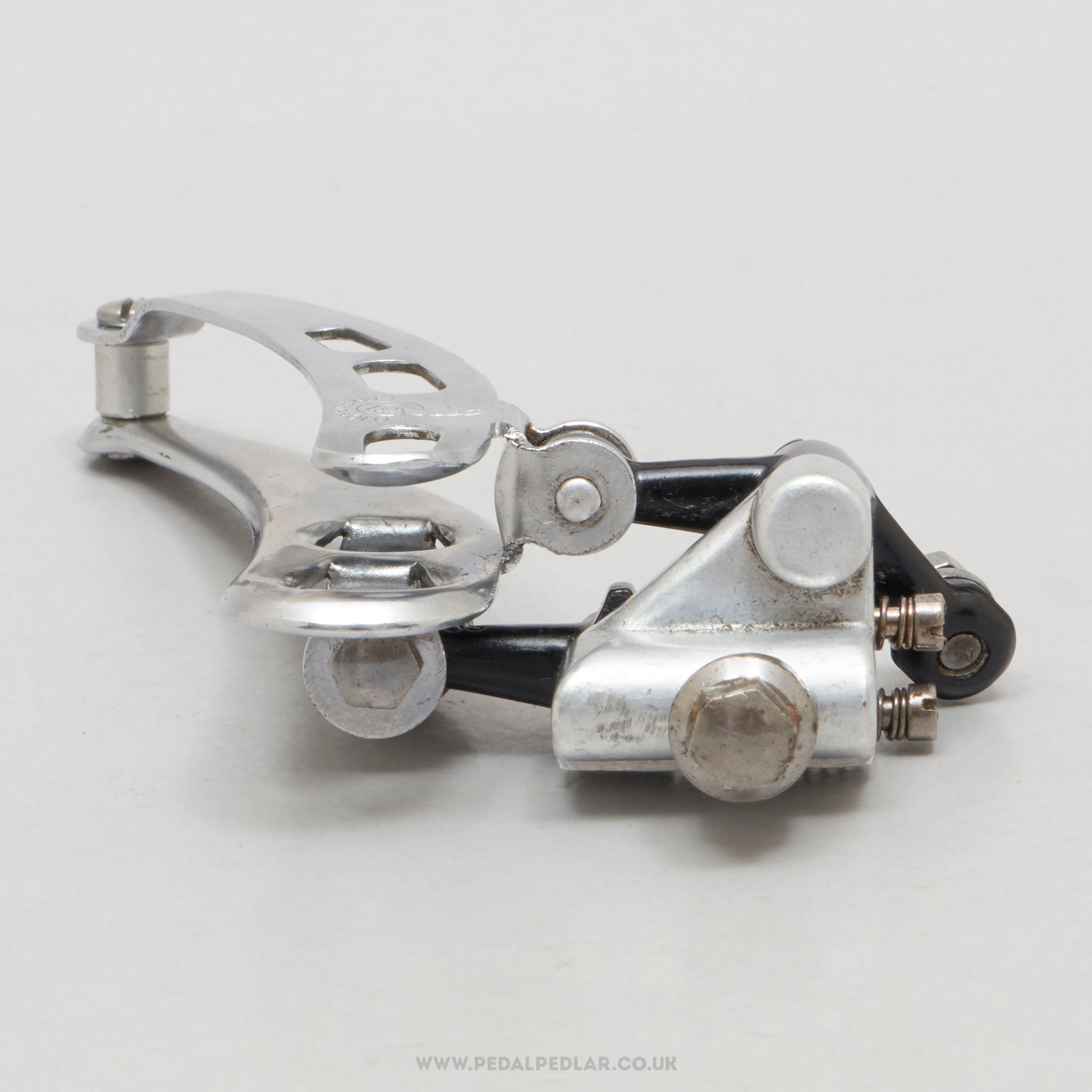 Campagnolo Super Record (1052/SR / 0104011) Vintage Braze-On Front Derailleur - Pedal Pedlar - Bike Parts For Sale