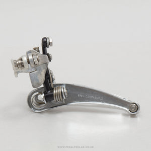 Campagnolo Super Record (1052/SR / 0104010) Vintage Clamp-On 28.6 mm Front Derailleur - Pedal Pedlar - Bike Parts For Sale