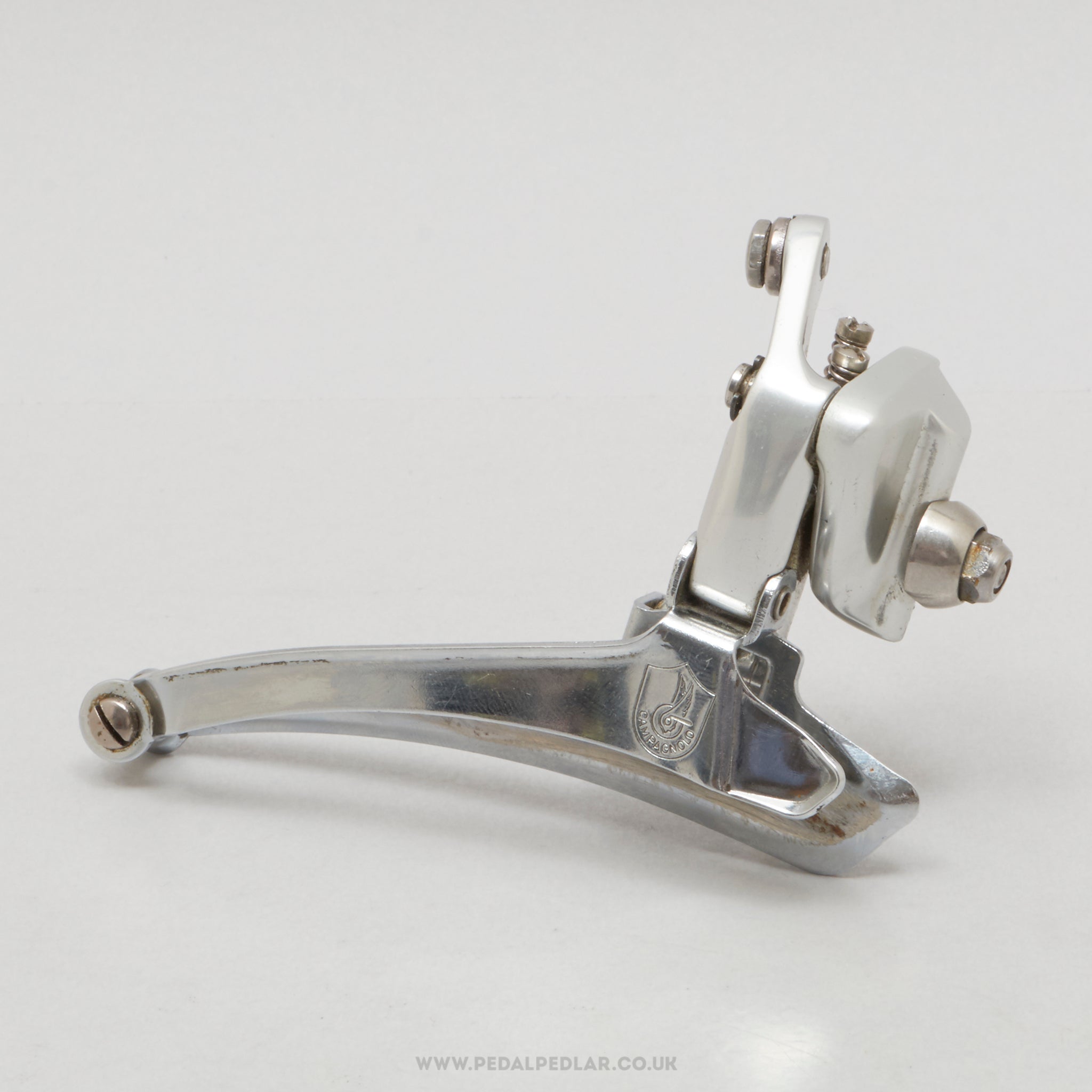 Campagnolo Croce d'Aune / Chorus / Athena (C021) Vintage Braze-On Front Derailleur - Pedal Pedlar - Bike Parts For Sale