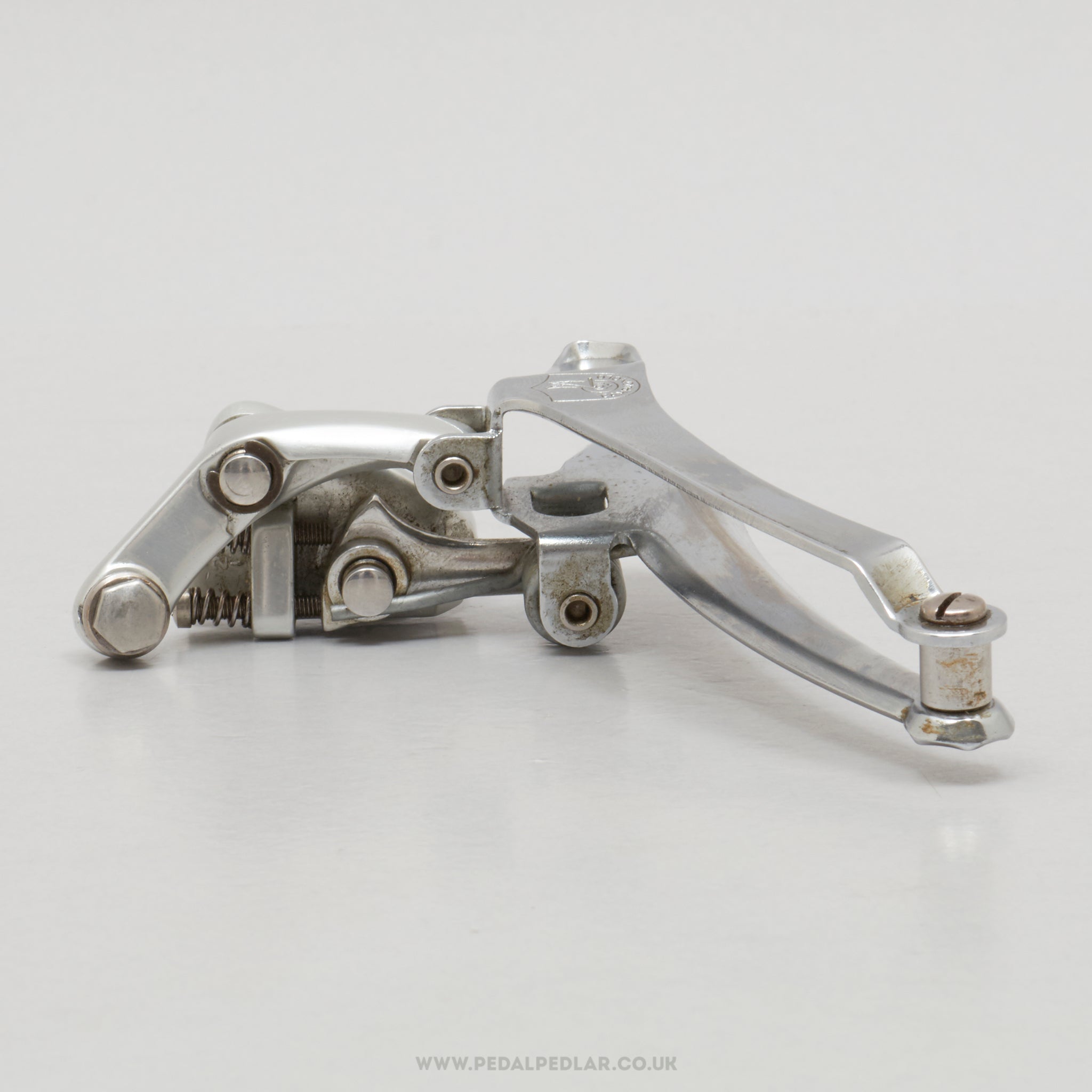 Campagnolo Croce d'Aune / Chorus / Athena (C021) Vintage Braze-On Front Derailleur - Pedal Pedlar - Bike Parts For Sale