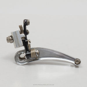 Campagnolo Super Record (1052/SR / 0104011) Vintage Braze-On Front Derailleur - Pedal Pedlar - Bike Parts For Sale