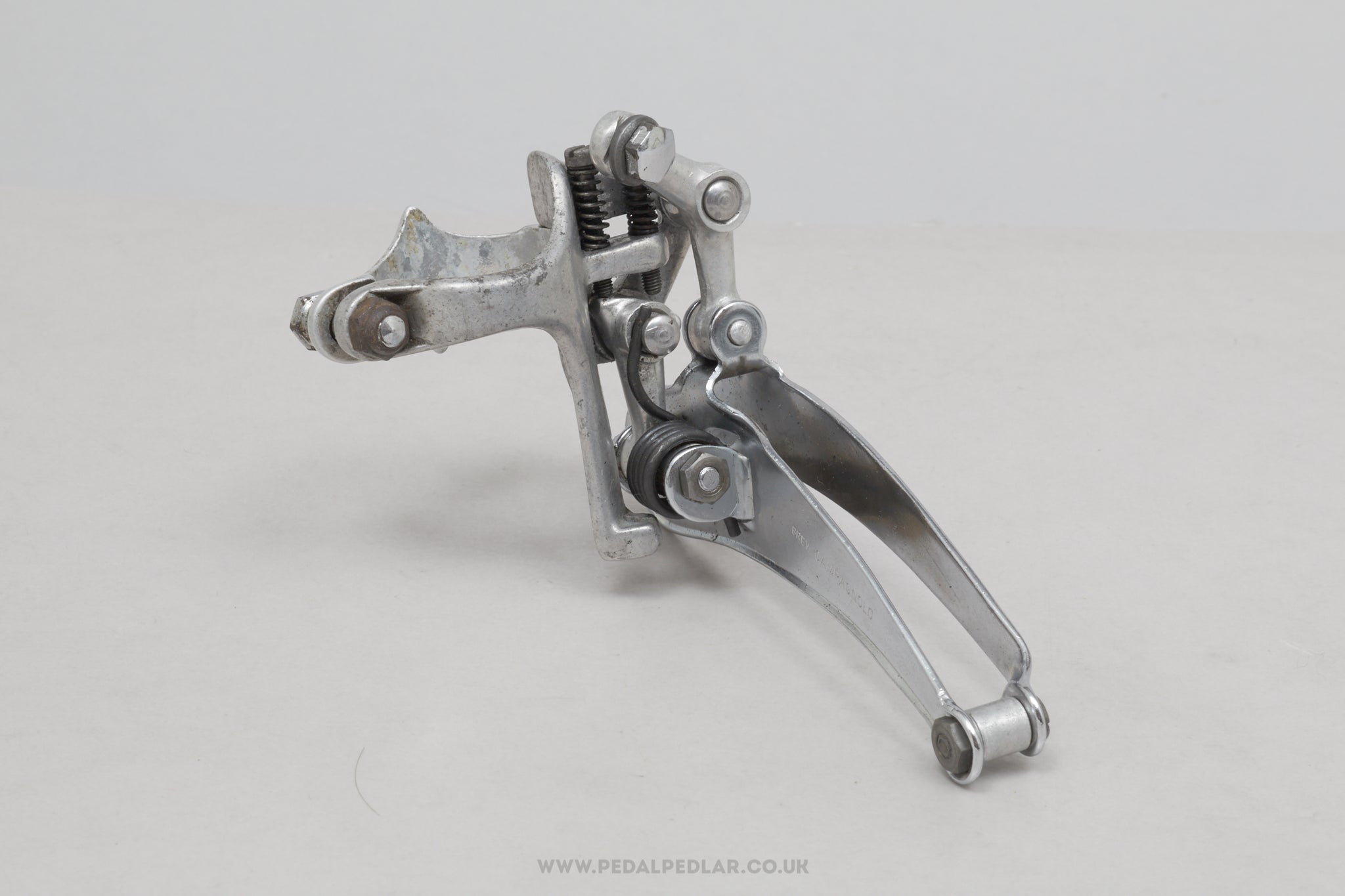 Campagnolo Record (1052/1) 3rd Gen v2 Vintage Clamp-On 28.6 mm Front Derailleur / Mech - Pedal Pedlar - Bike Parts For Sale