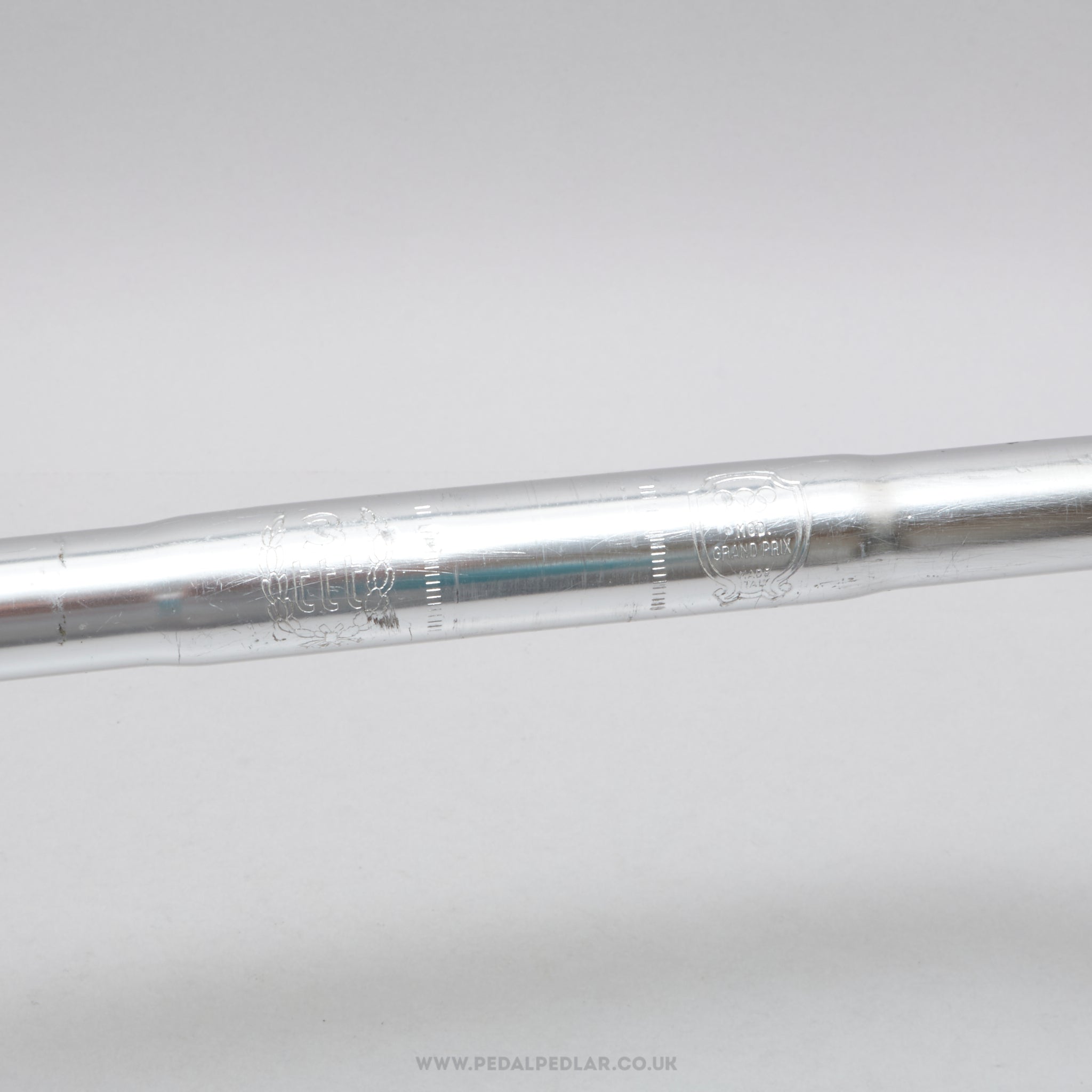 3TTT Record Grand Prix Tour De France Later Version Vintage 40 cm Road Drop Handlebars - Pedal Pedlar - Bike Parts For Sale