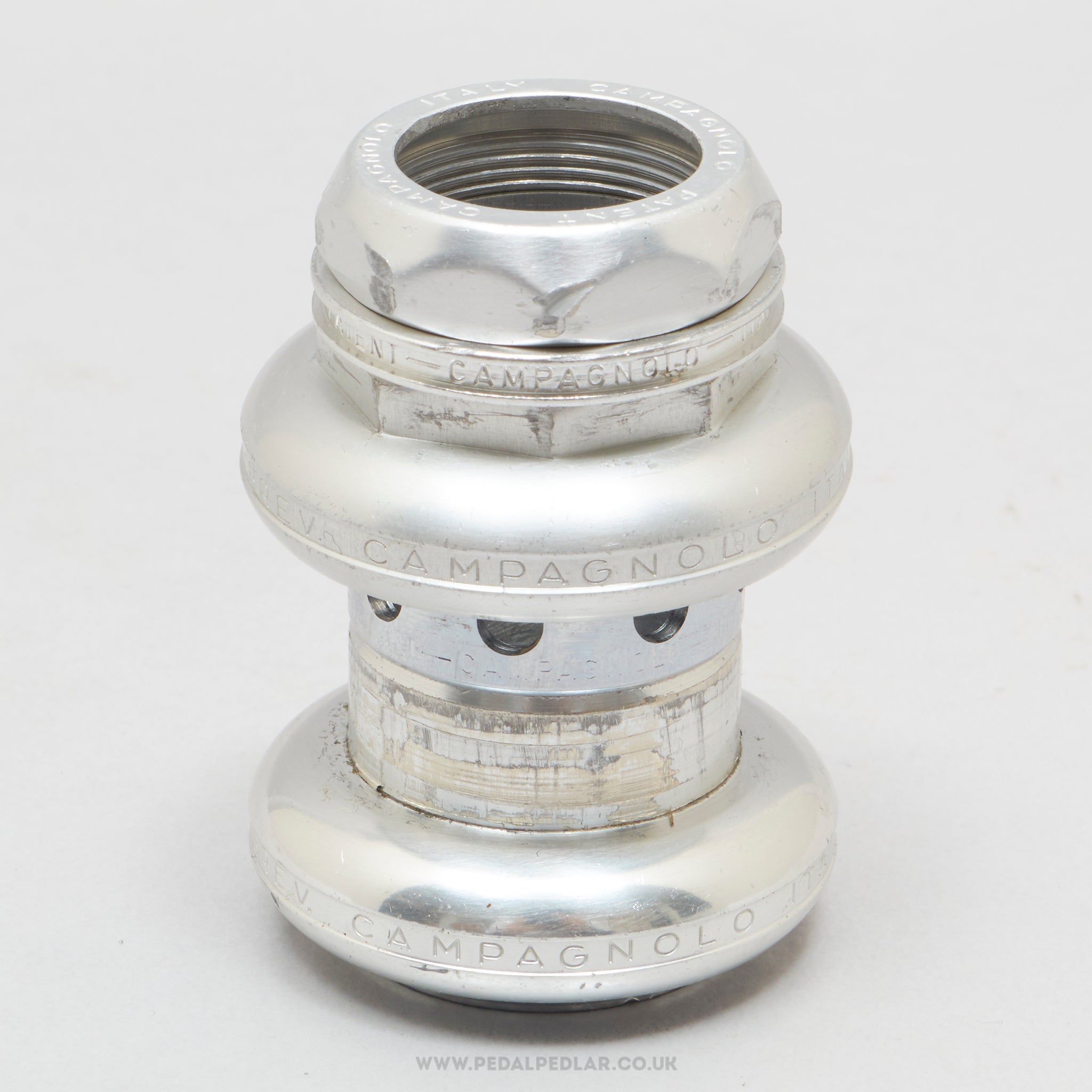 Campagnolo Super Record (4041) Strada 2nd Gen Vintage 1" Threaded Italian Headset - Pedal Pedlar - Bike Parts For Sale