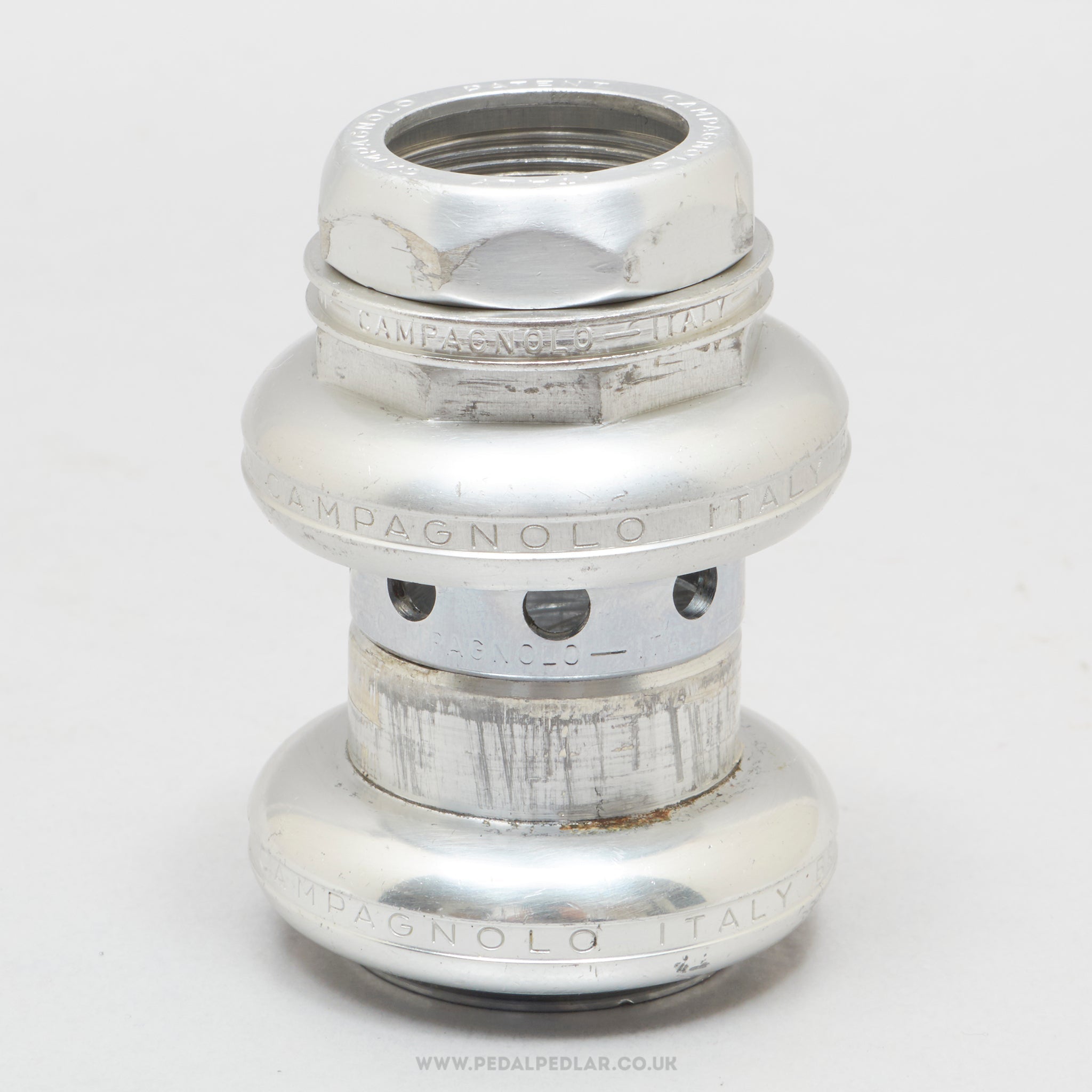 Campagnolo Super Record (4041) Strada 2nd Gen Vintage 1" Threaded Italian Headset - Pedal Pedlar - Bike Parts For Sale