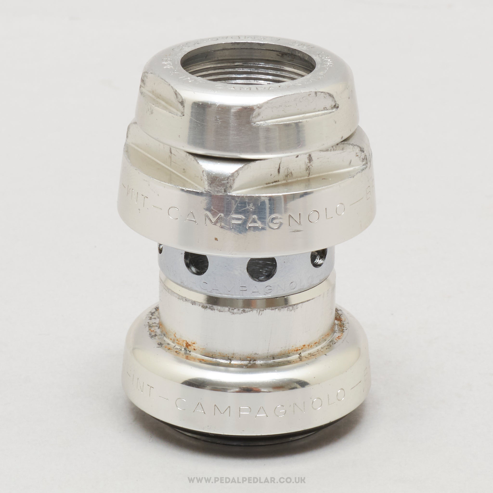 Campagnolo C-Record (A0D0) 2nd Gen Vintage 1" Threaded Italian Headset - Pedal Pedlar - Bike Parts For Sale