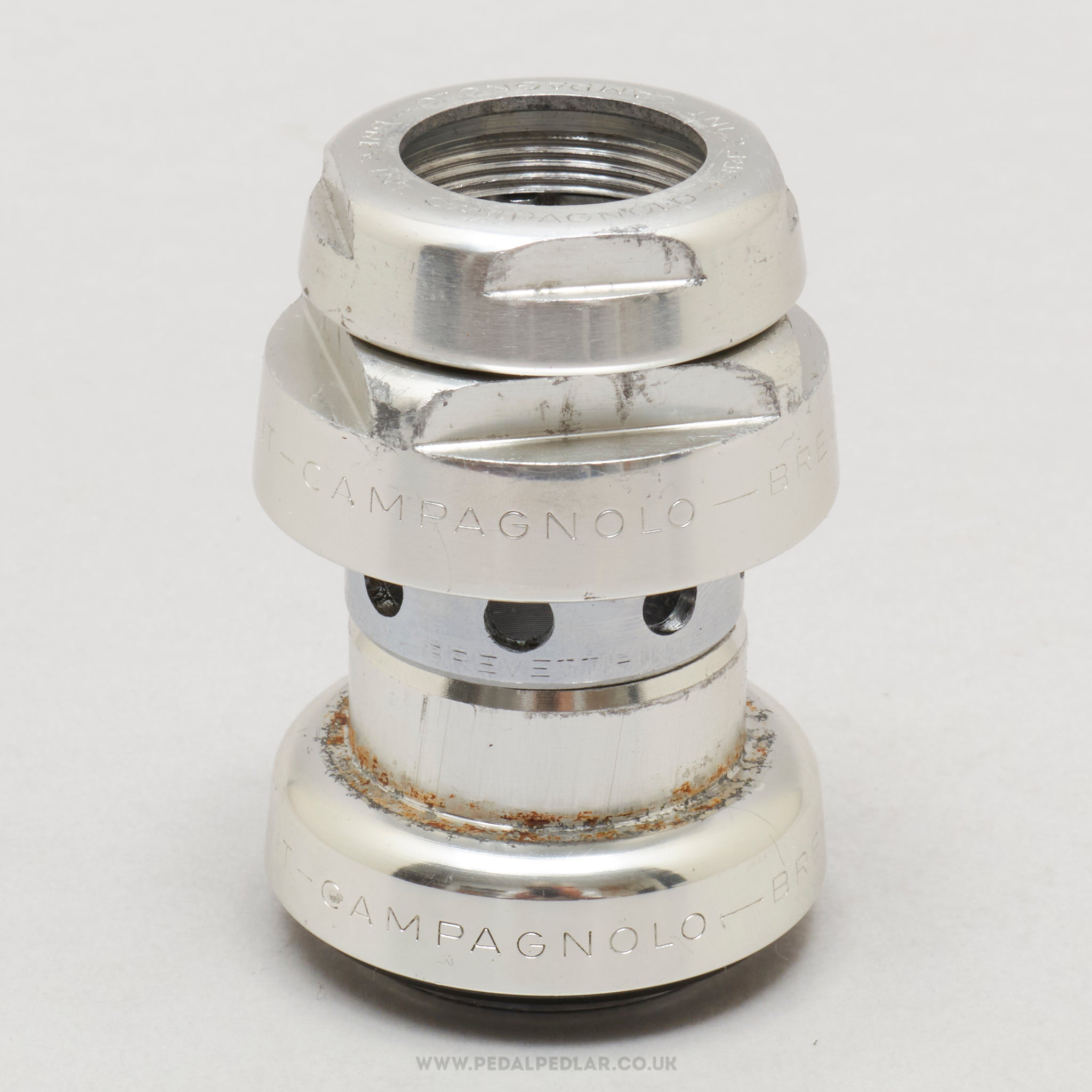 Campagnolo C-Record (A0D0) 2nd Gen Vintage 1" Threaded Italian Headset - Pedal Pedlar - Bike Parts For Sale