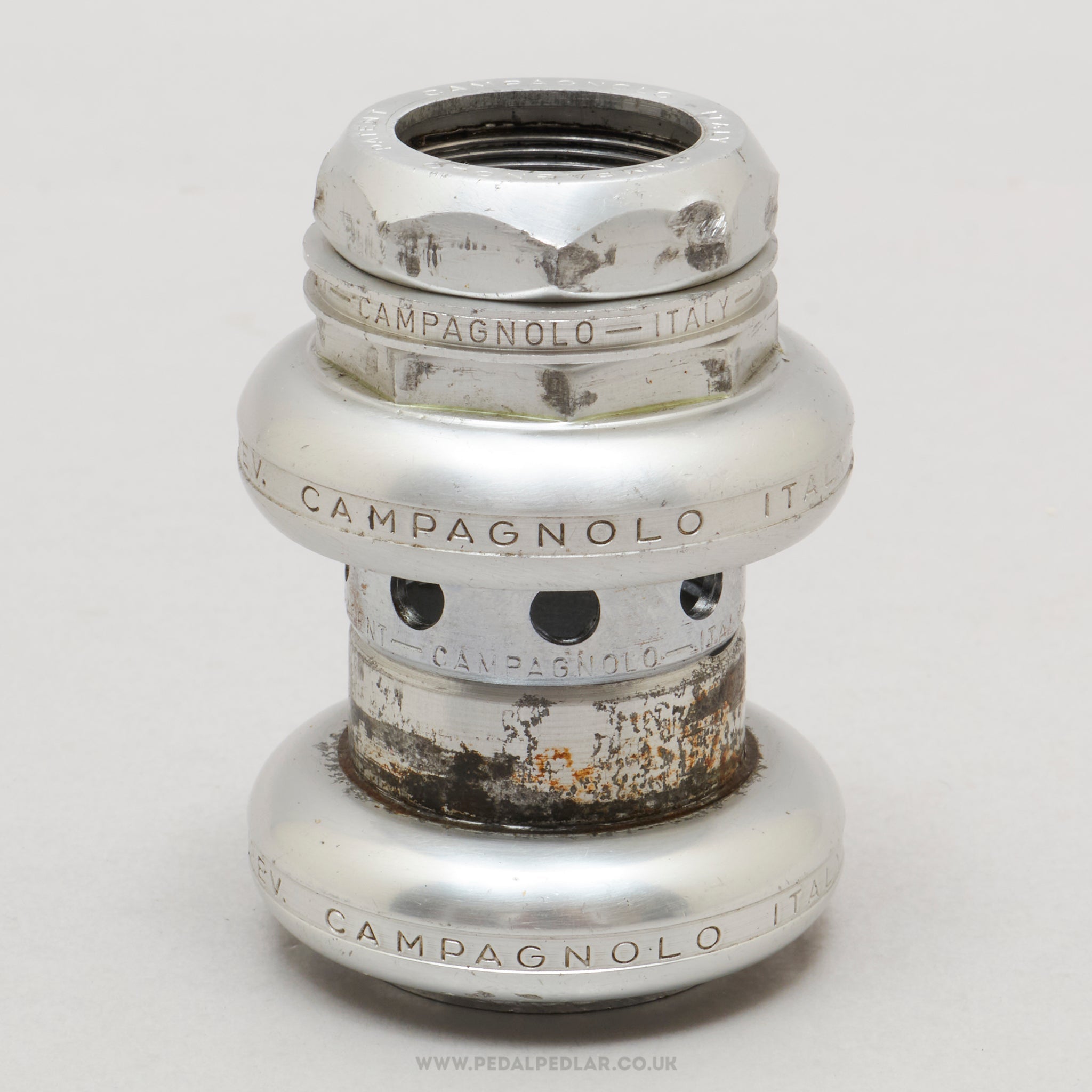 Campagnolo Super Record (4041) Strada 2nd Gen Vintage 1" Threaded Headset - Pedal Pedlar - Bike Parts For Sale