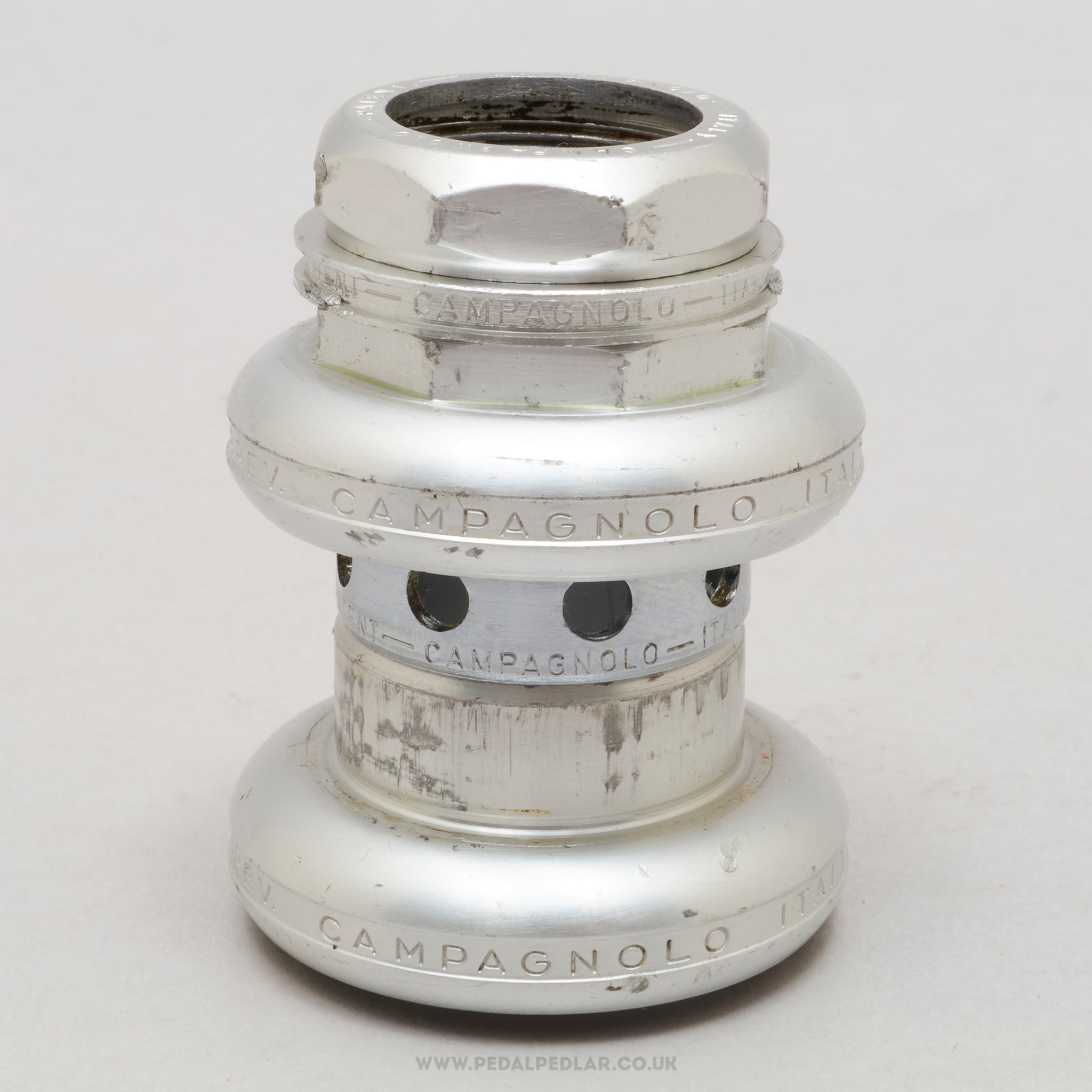 Campagnolo Super Record (4041) Strada 2nd Gen Vintage 1" Threaded Italian Headset - Pedal Pedlar - Bike Parts For Sale