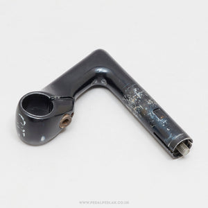 3TTT Record 84 (AR84N) 3rd Type Black c.1990 Vintage 100 mm 1" Quill Stem - Pedal Pedlar - Bike Parts For Sale