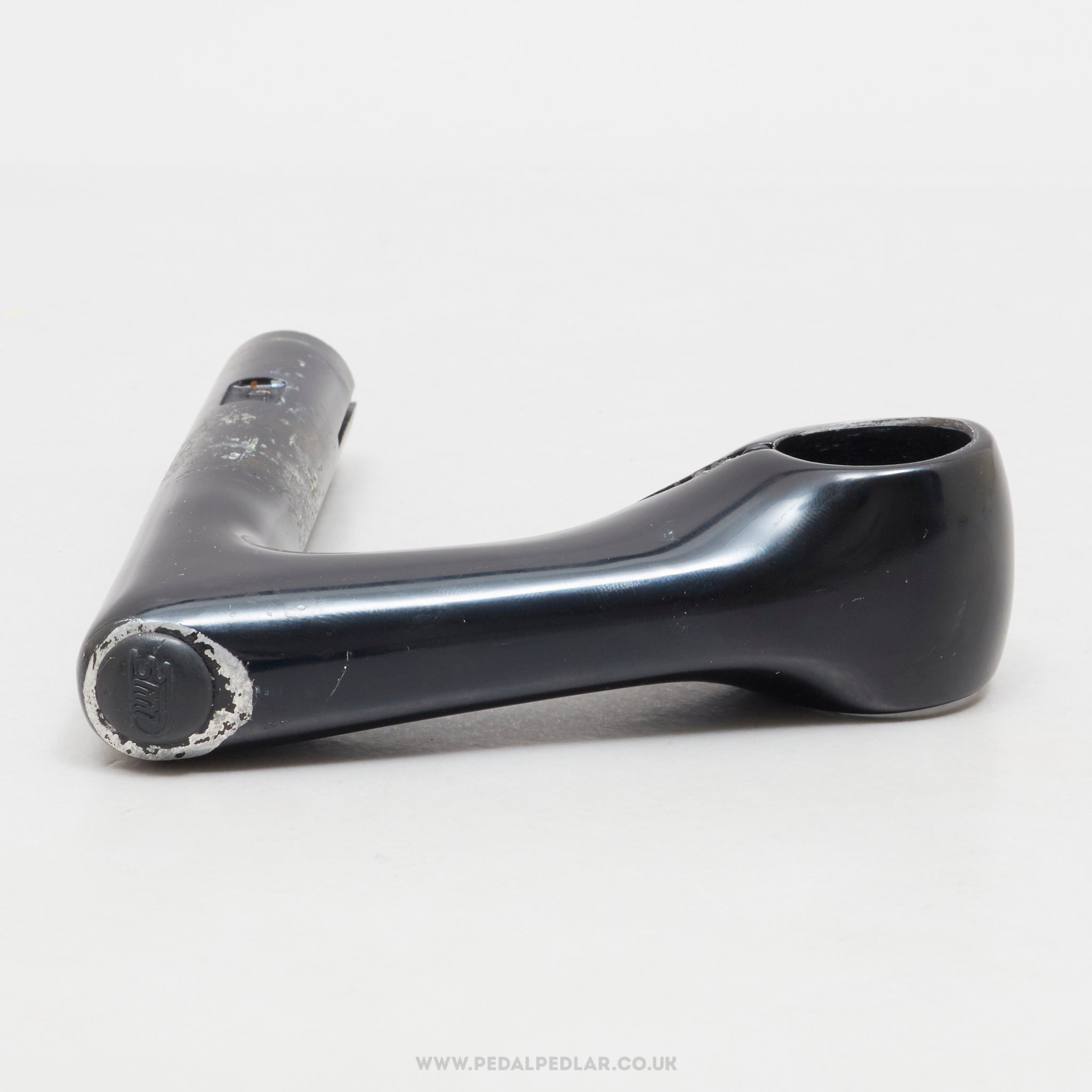 3TTT Record 84 (AR84N) 3rd Type Black c.1990 Vintage 100 mm 1" Quill Stem - Pedal Pedlar - Bike Parts For Sale