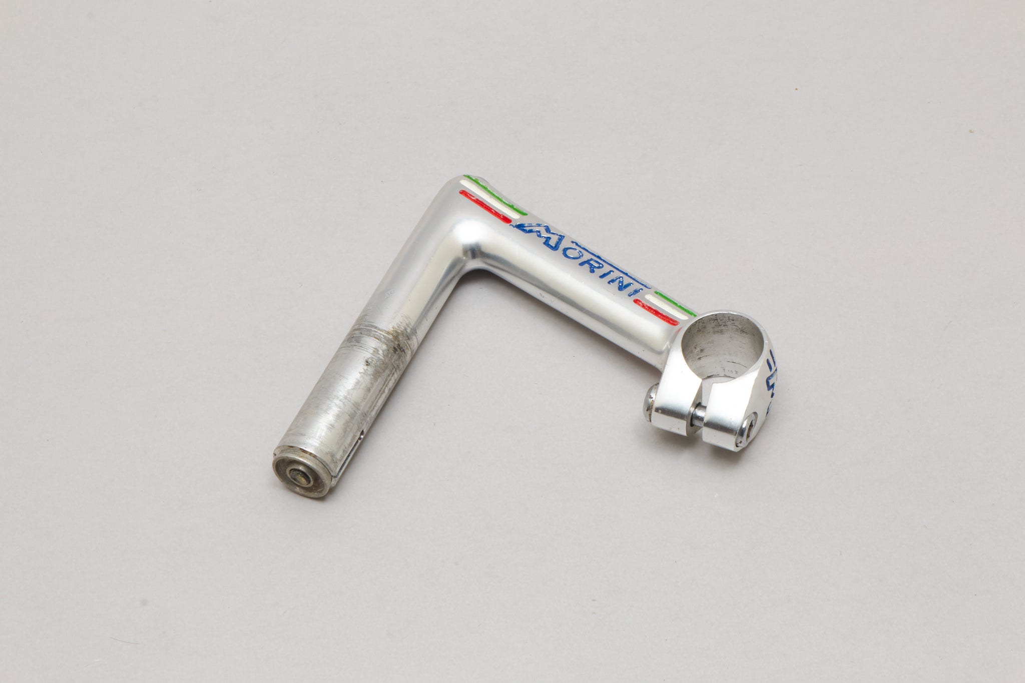 3TTT Record Strada (Mod.1) 2nd Type Morini Pantographed Vintage 115 mm 1" Quill Stem - Pedal Pedlar - Bike Parts For Sale