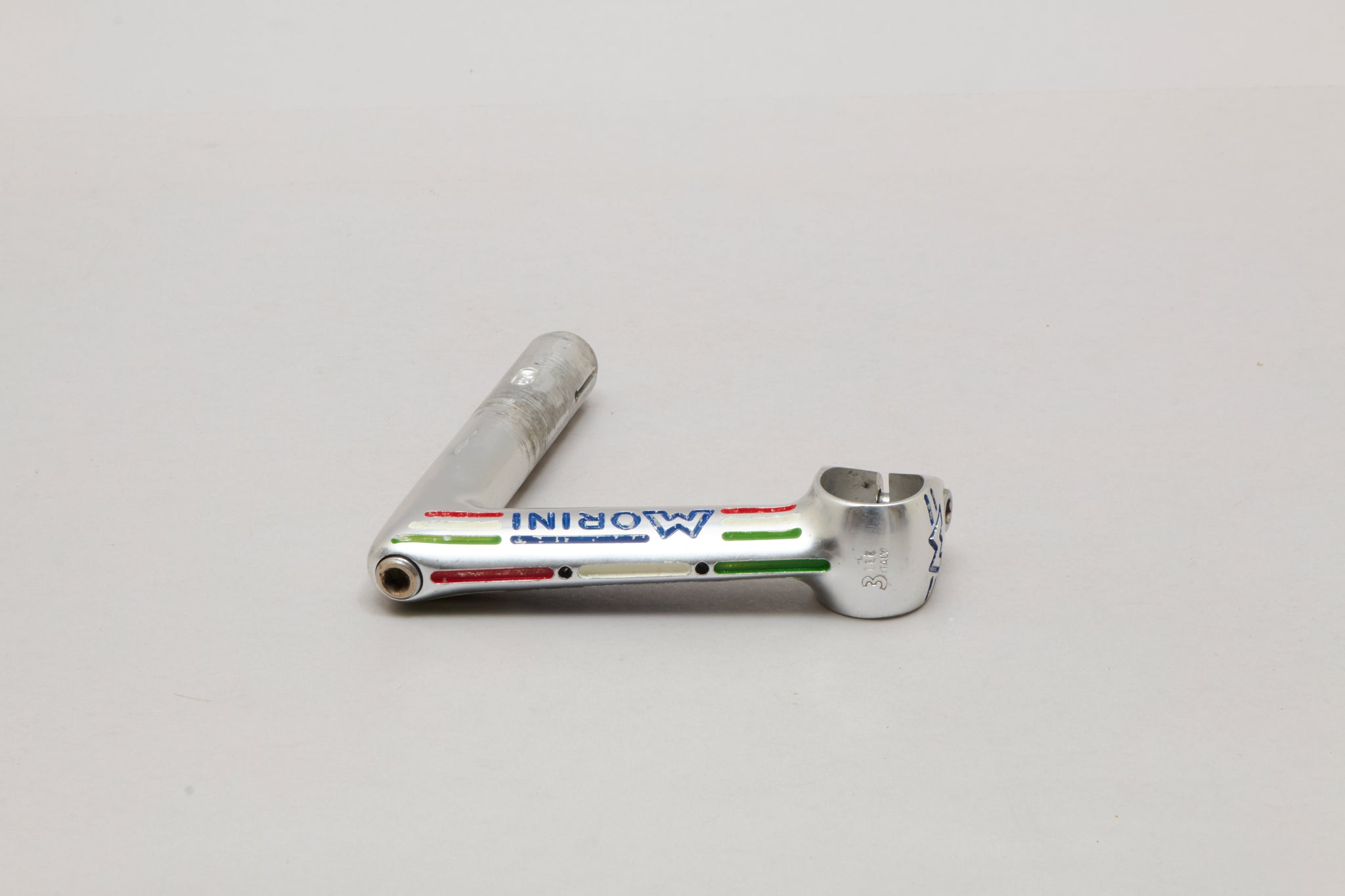 3TTT Record Strada (Mod.1) 2nd Type Morini Pantographed Vintage 115 mm 1" Quill Stem - Pedal Pedlar - Bike Parts For Sale