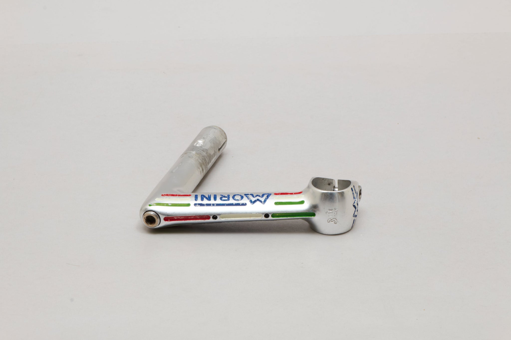 3TTT Record Strada (Mod.1) 2nd Type Morini Pantographed Vintage 115 mm 1" Quill Stem - Pedal Pedlar - Bike Parts For Sale