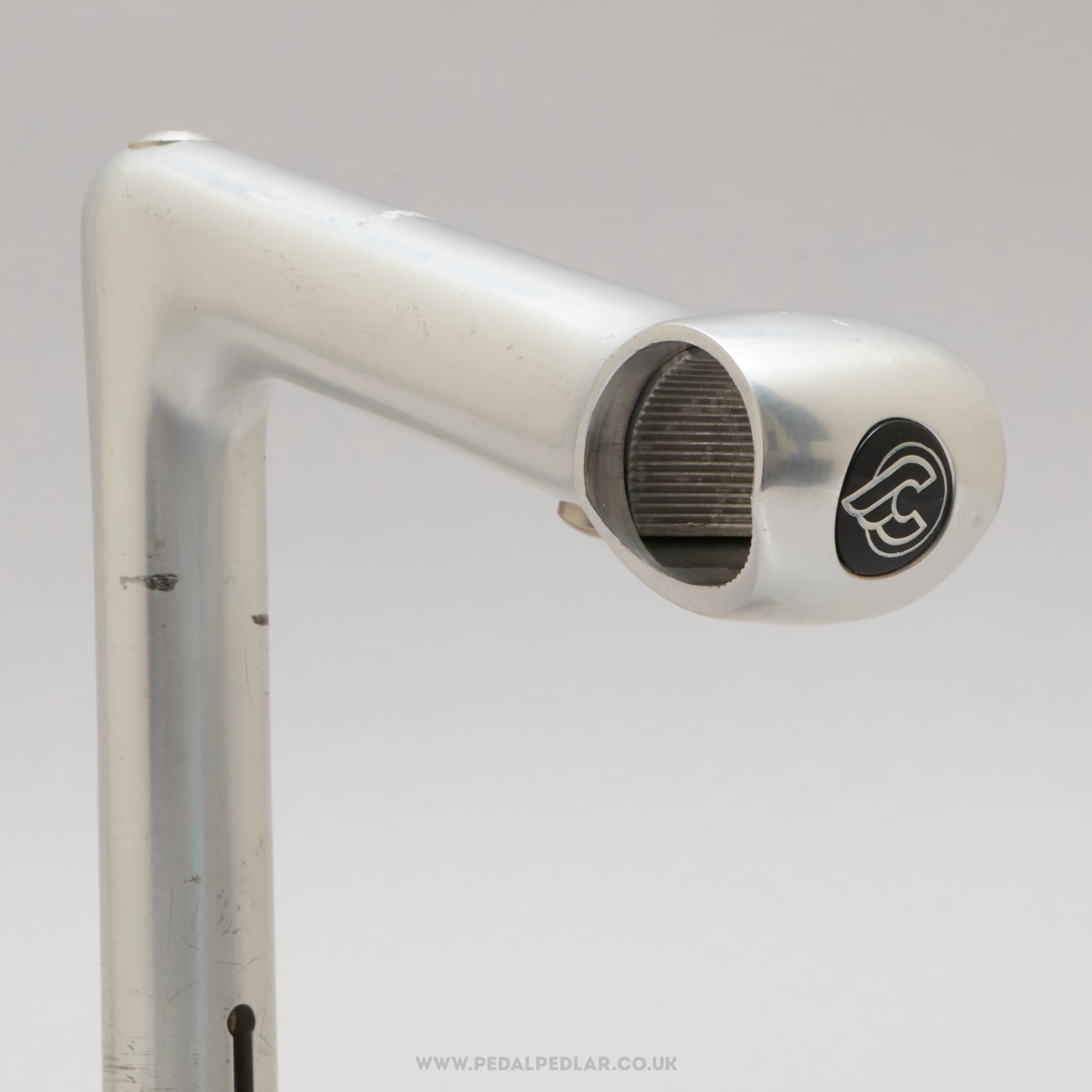 Cinelli Record (1R) Winged C Logo Vintage 110 mm 1" Quill Stem - Pedal Pedlar - Bike Parts For Sale