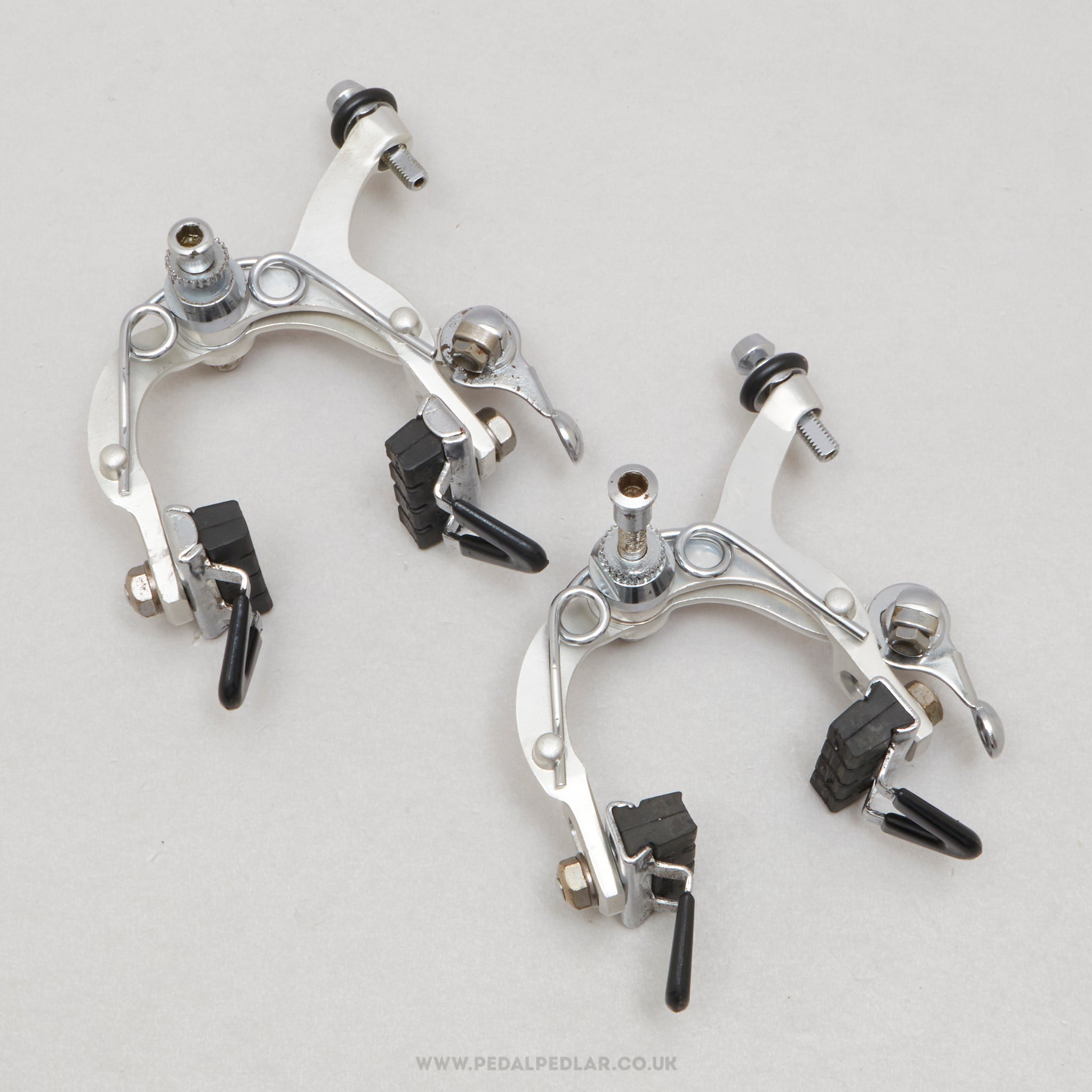 Campagnolo Nuovo Record (2040) Standard Reach Vintage Brake Calipers - Pedal Pedlar - Bike Parts For Sale