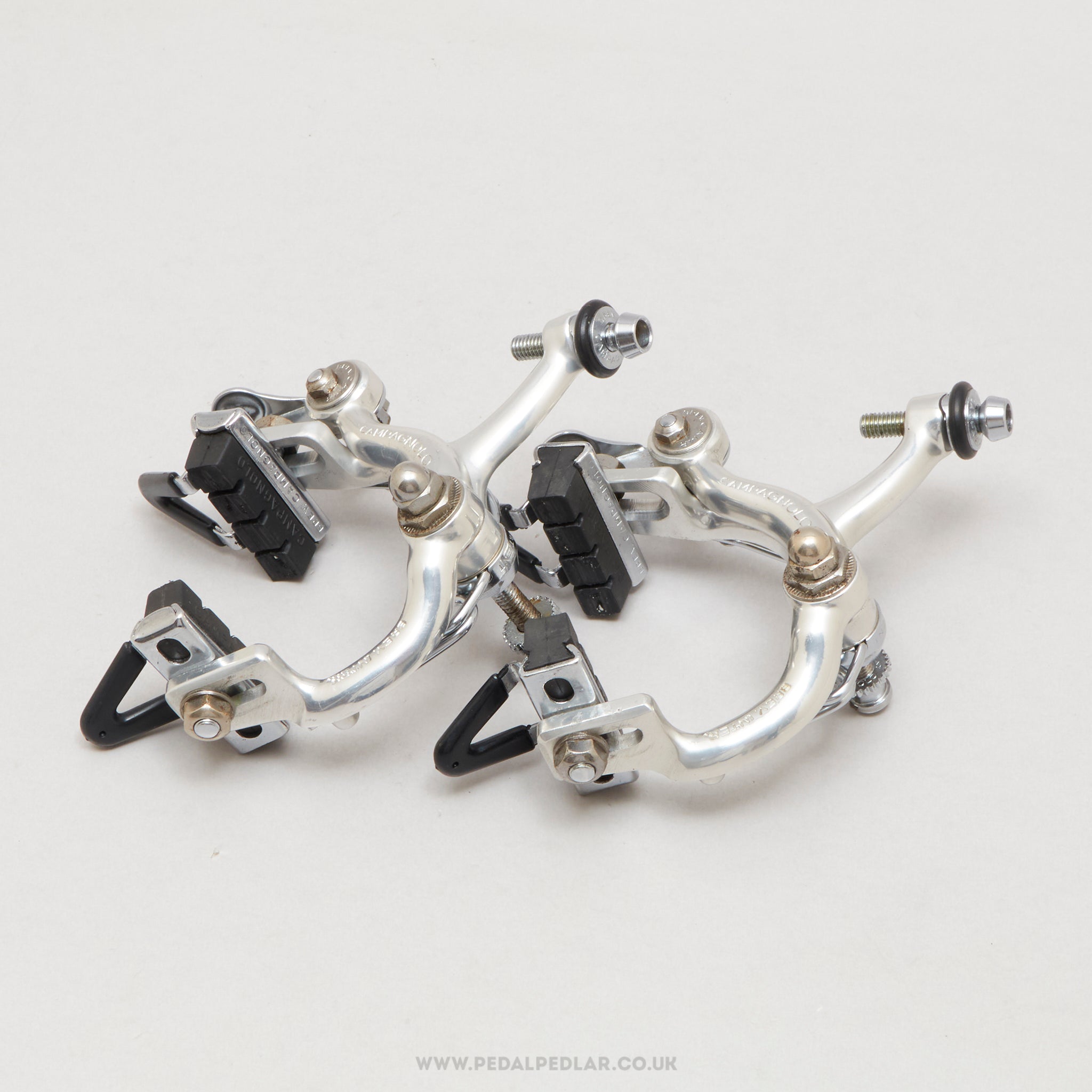 Campagnolo Nuovo Record (2040) Standard Reach Vintage Brake Calipers - Pedal Pedlar - Bike Parts For Sale