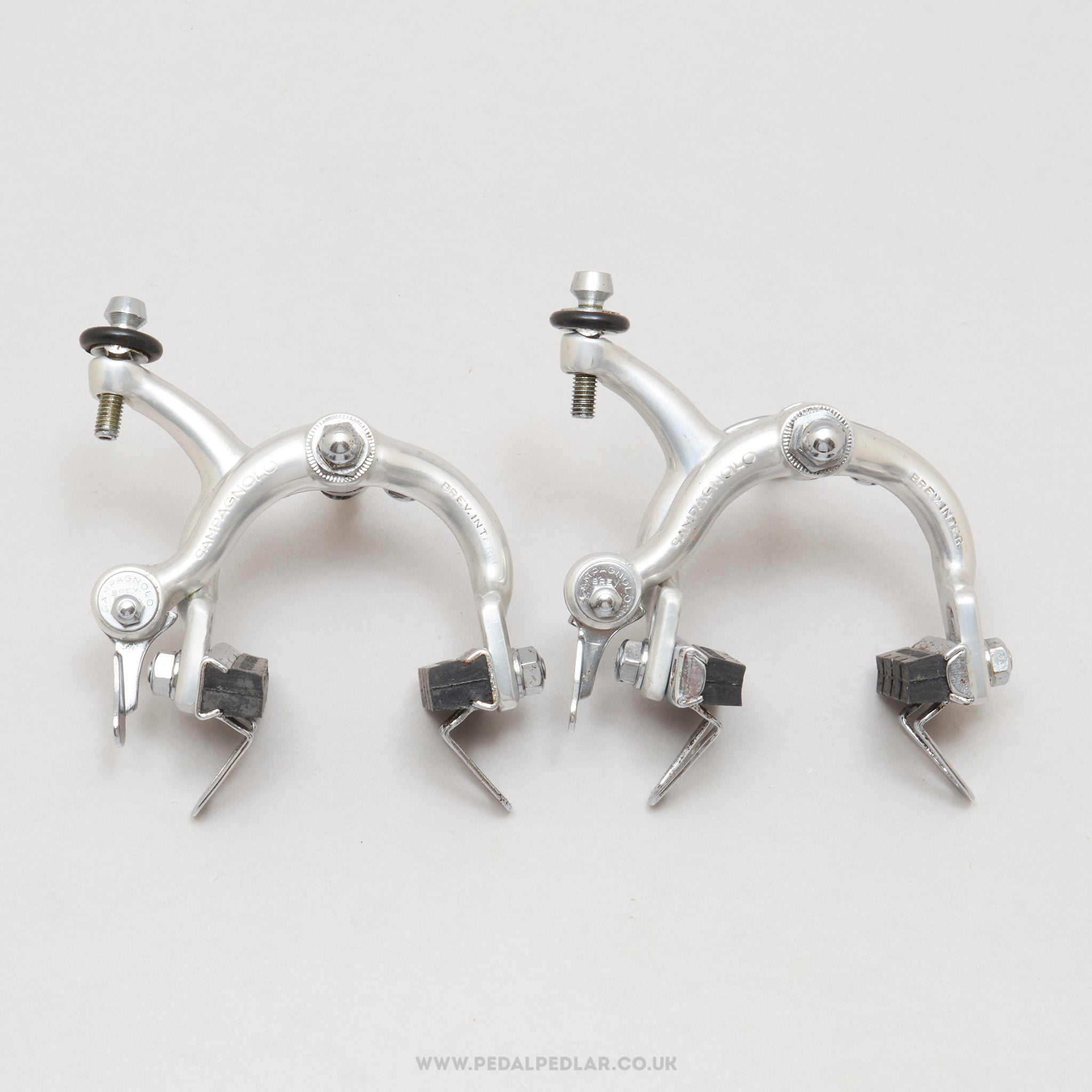 Campagnolo Nuovo Record (2040) Standard Reach Vintage Brake Calipers - Pedal Pedlar - Bike Parts For Sale