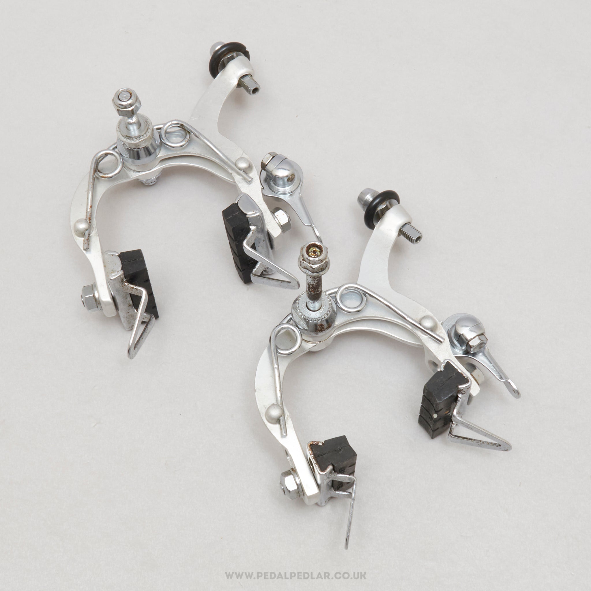 Campagnolo Nuovo Record (2040) Standard Reach Vintage Brake Calipers - Pedal Pedlar - Bike Parts For Sale