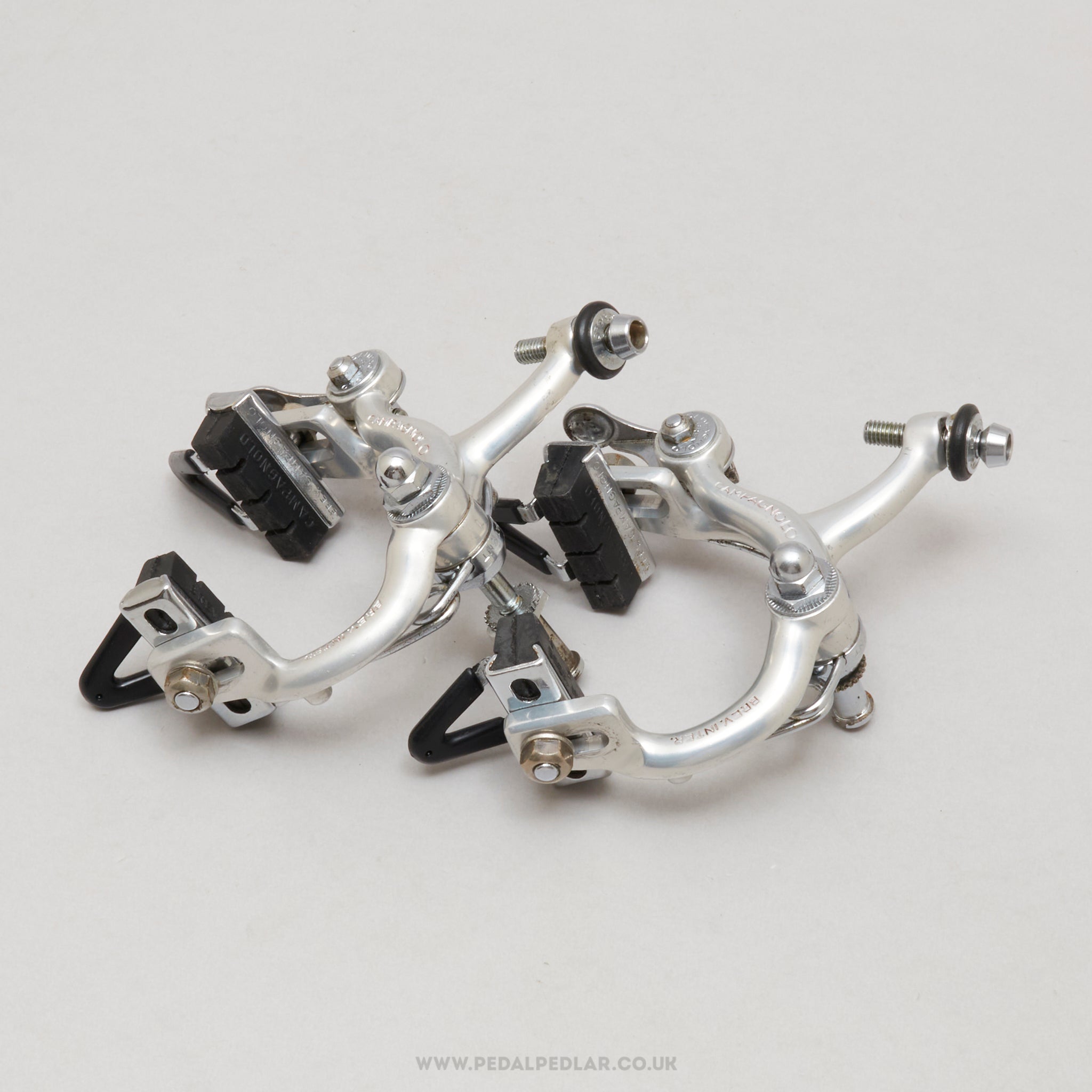 Campagnolo Nuovo Record (2040) Standard Reach Vintage Brake Calipers - Pedal Pedlar - Bike Parts For Sale