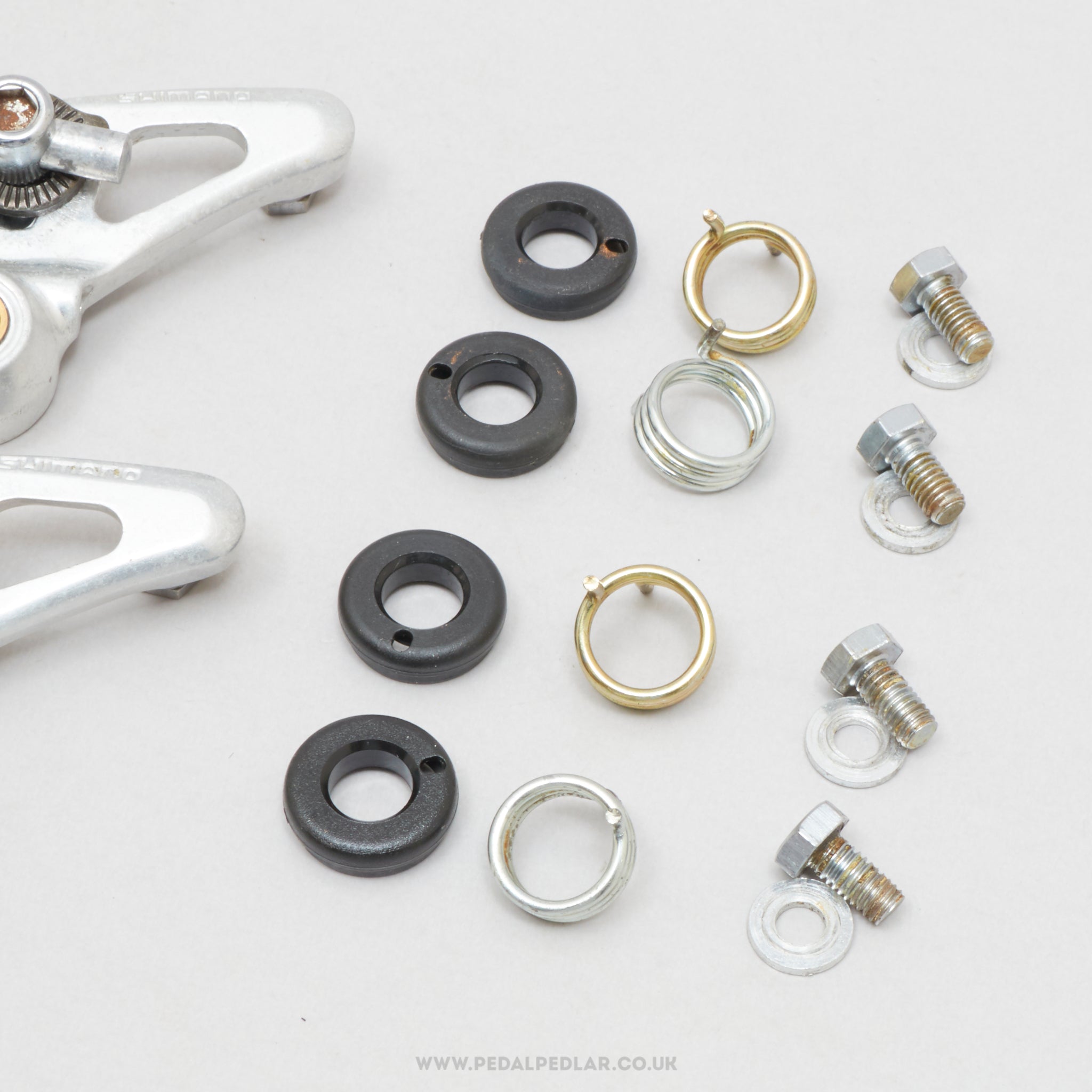 Shimano Deore (BR-MT60) c.1987 Vintage Medium Profile Cantilever Brakes - Pedal Pedlar - Bike Parts For Sale