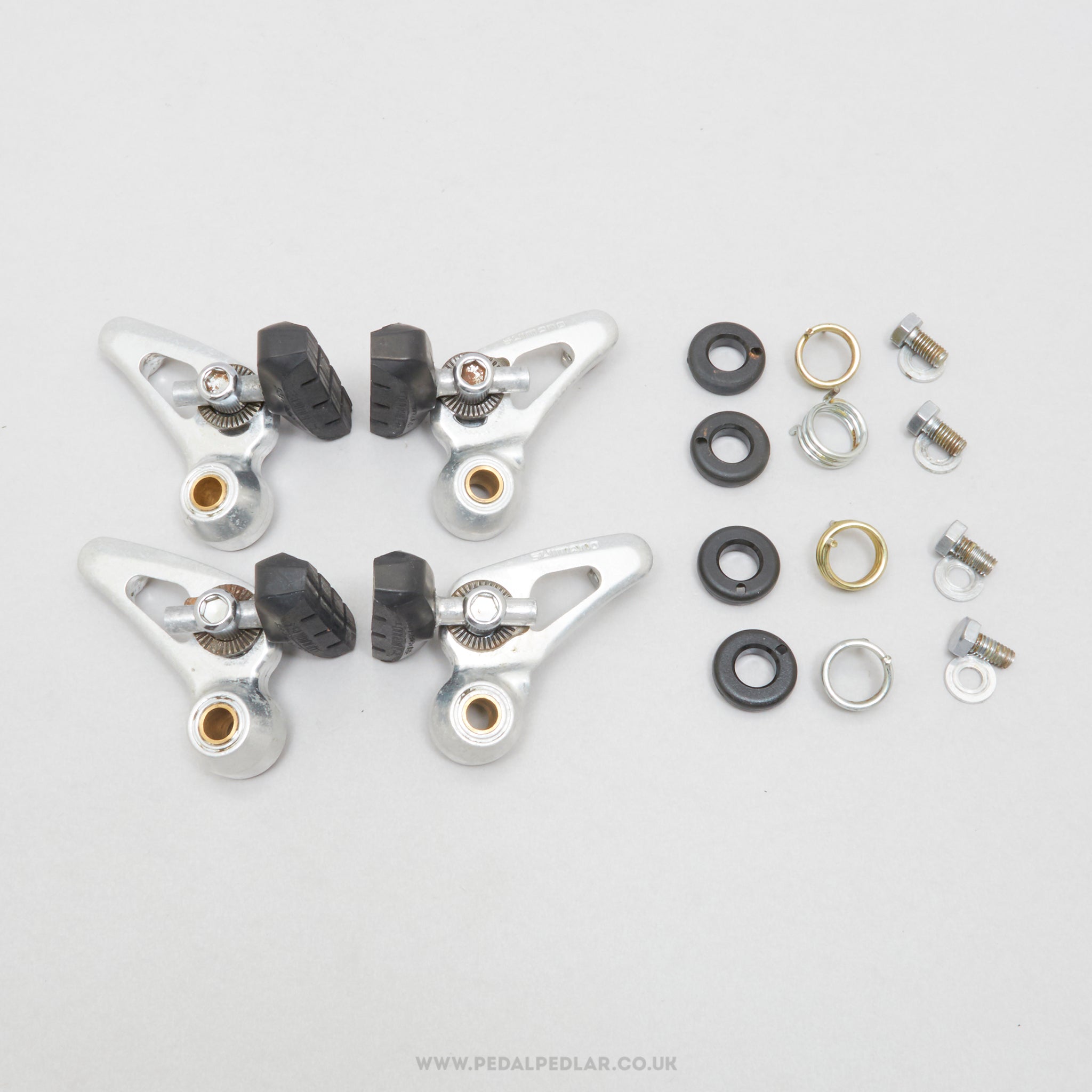 Shimano Deore (BR-MT60) c.1987 Vintage Medium Profile Cantilever Brakes - Pedal Pedlar - Bike Parts For Sale