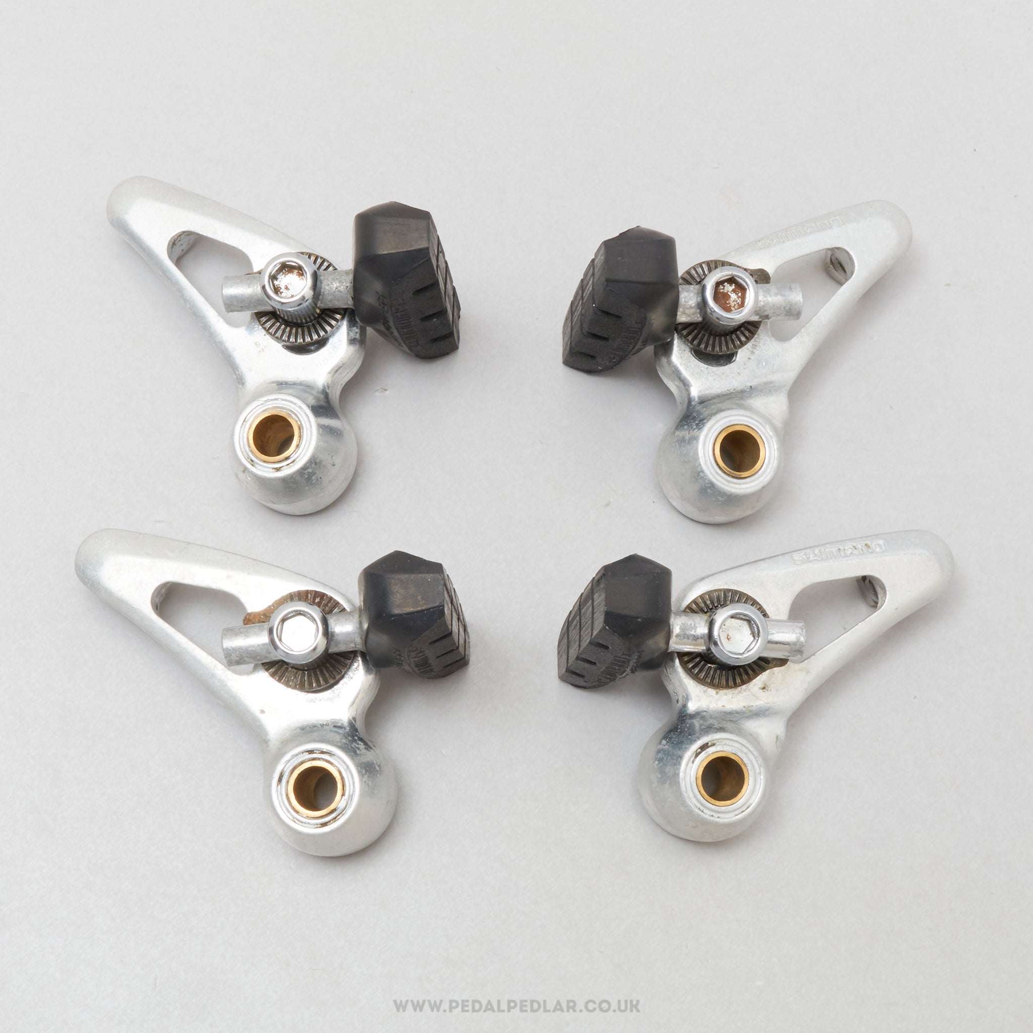 Shimano Deore (BR-MT60) c.1987 Vintage Medium Profile Cantilever Brakes - Pedal Pedlar - Bike Parts For Sale