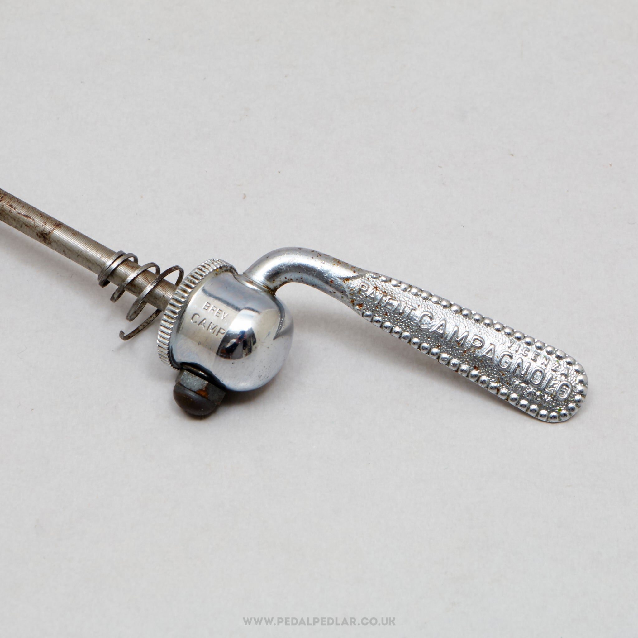 Campagnolo Nuovo/Super Record (1006/8) Vintage Quick Release Rear Skewer - Pedal Pedlar - Bike Parts For Sale