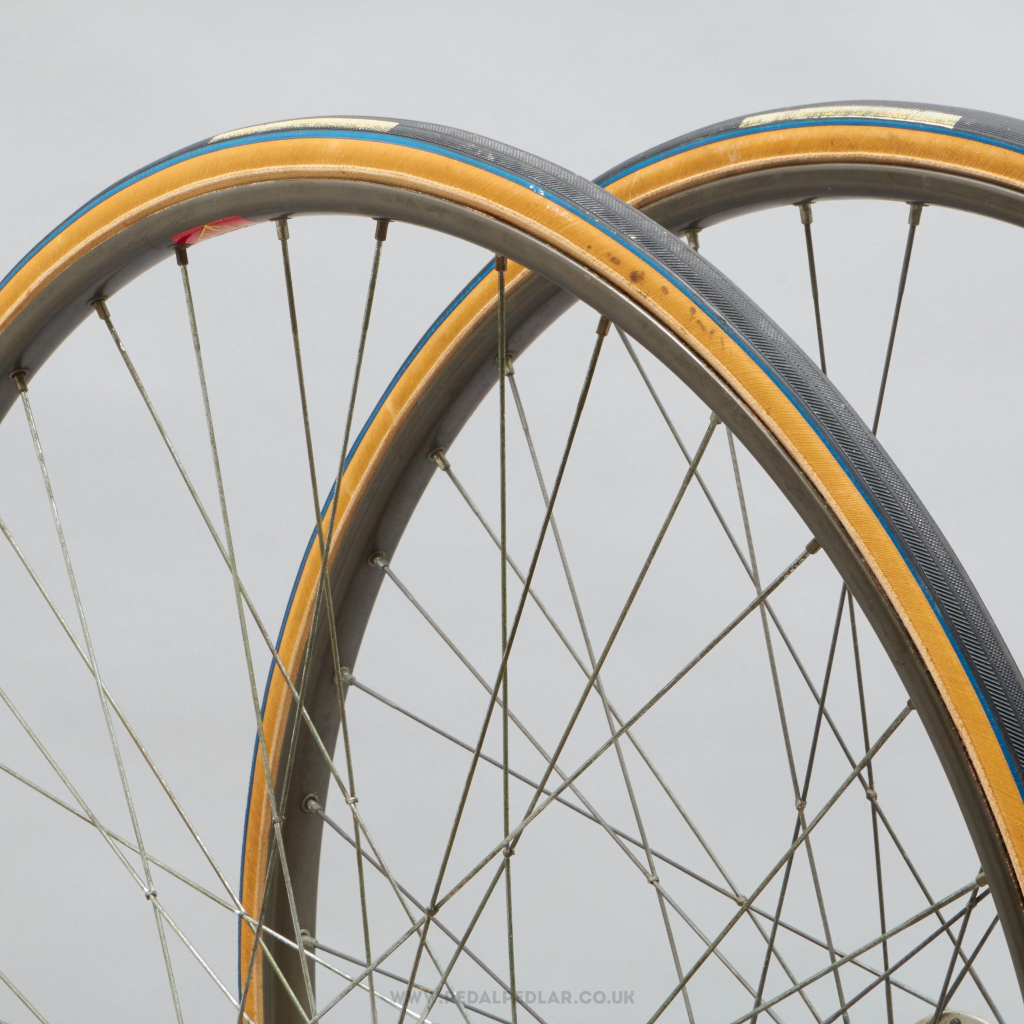 Wolber Profil TB Black/Skin Vintage 700c/28" x 21 mm Tubular Tyres - Pedal Pedlar - Bike Parts For Sale