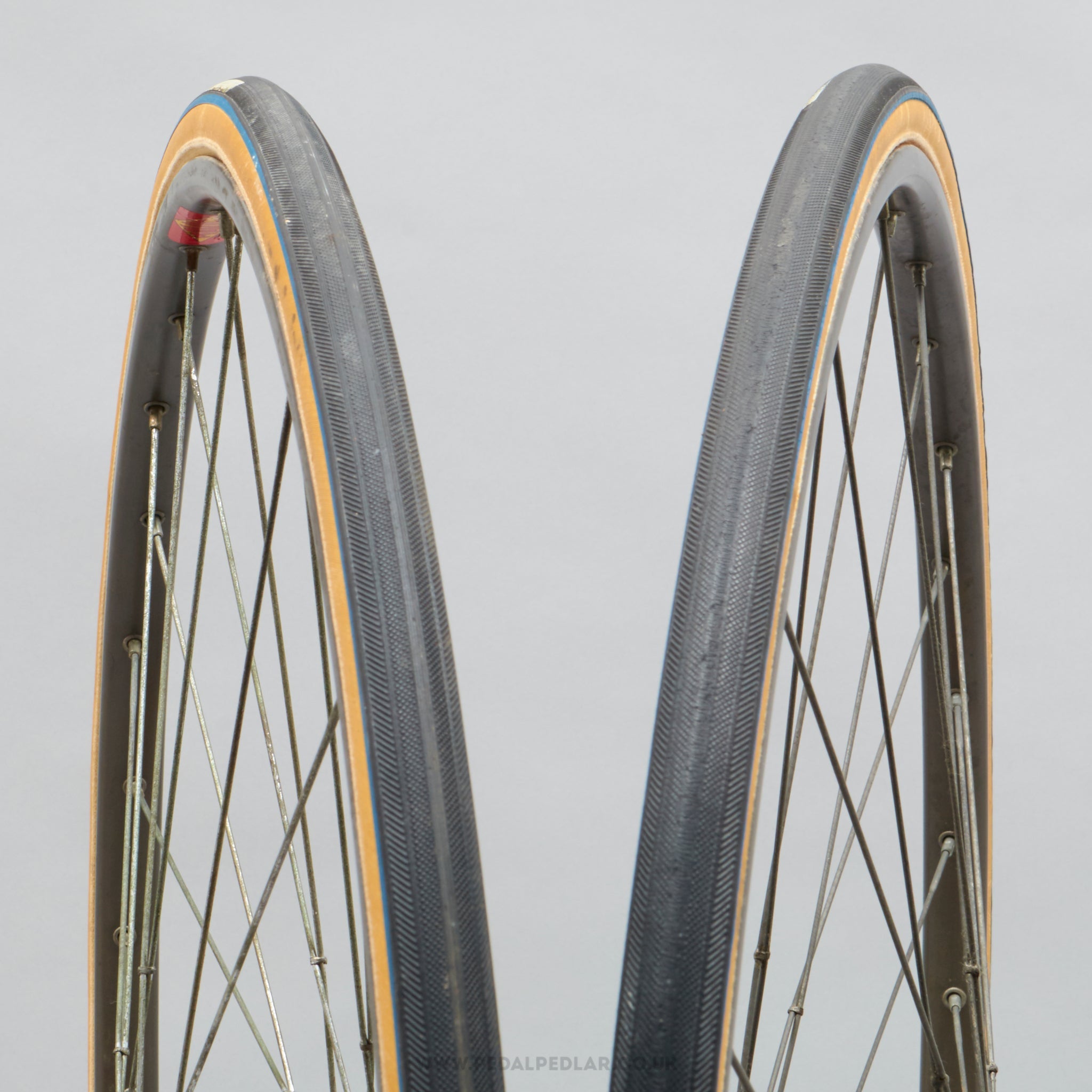 Wolber Profil TB Black/Skin Vintage 700c/28" x 21 mm Tubular Tyres - Pedal Pedlar - Bike Parts For Sale