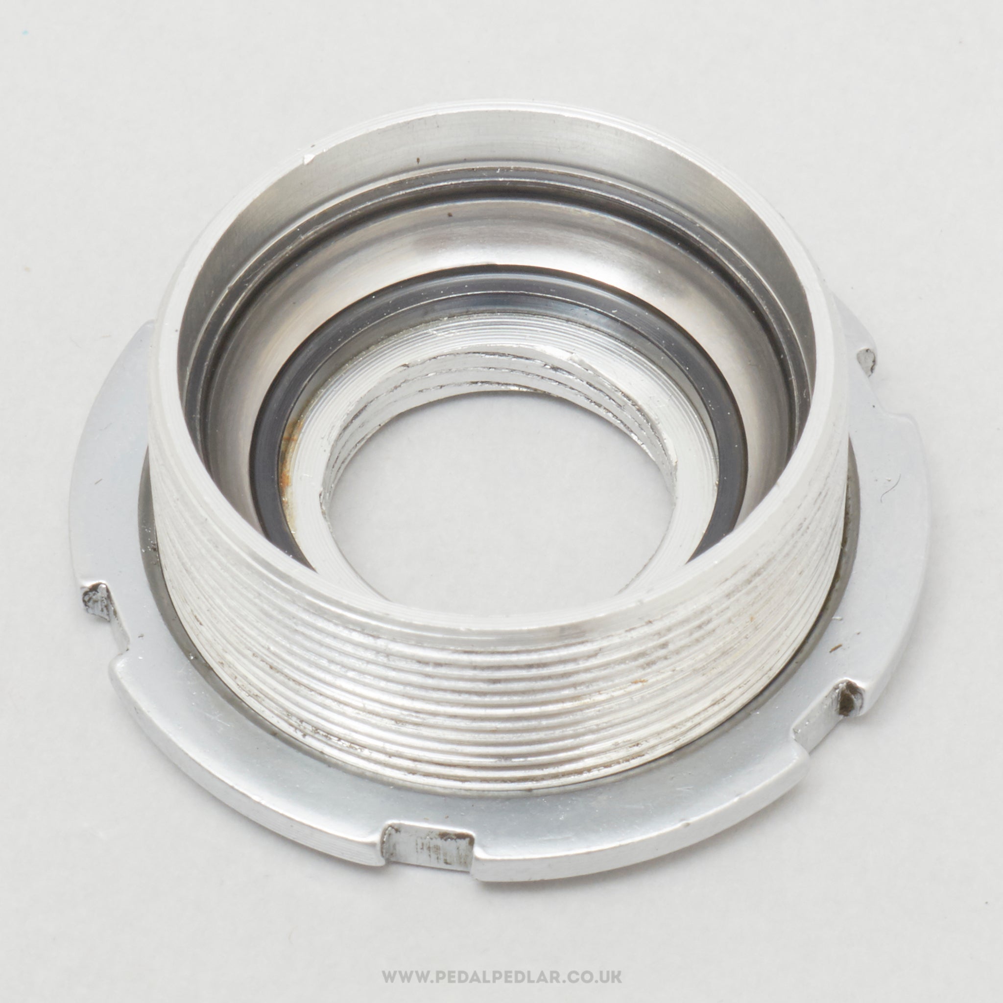 Campagnolo Super Record / C-Record (4034) Vintage English Adjustable Bottom Bracket Cup - Pedal Pedlar - Bike Parts For Sale