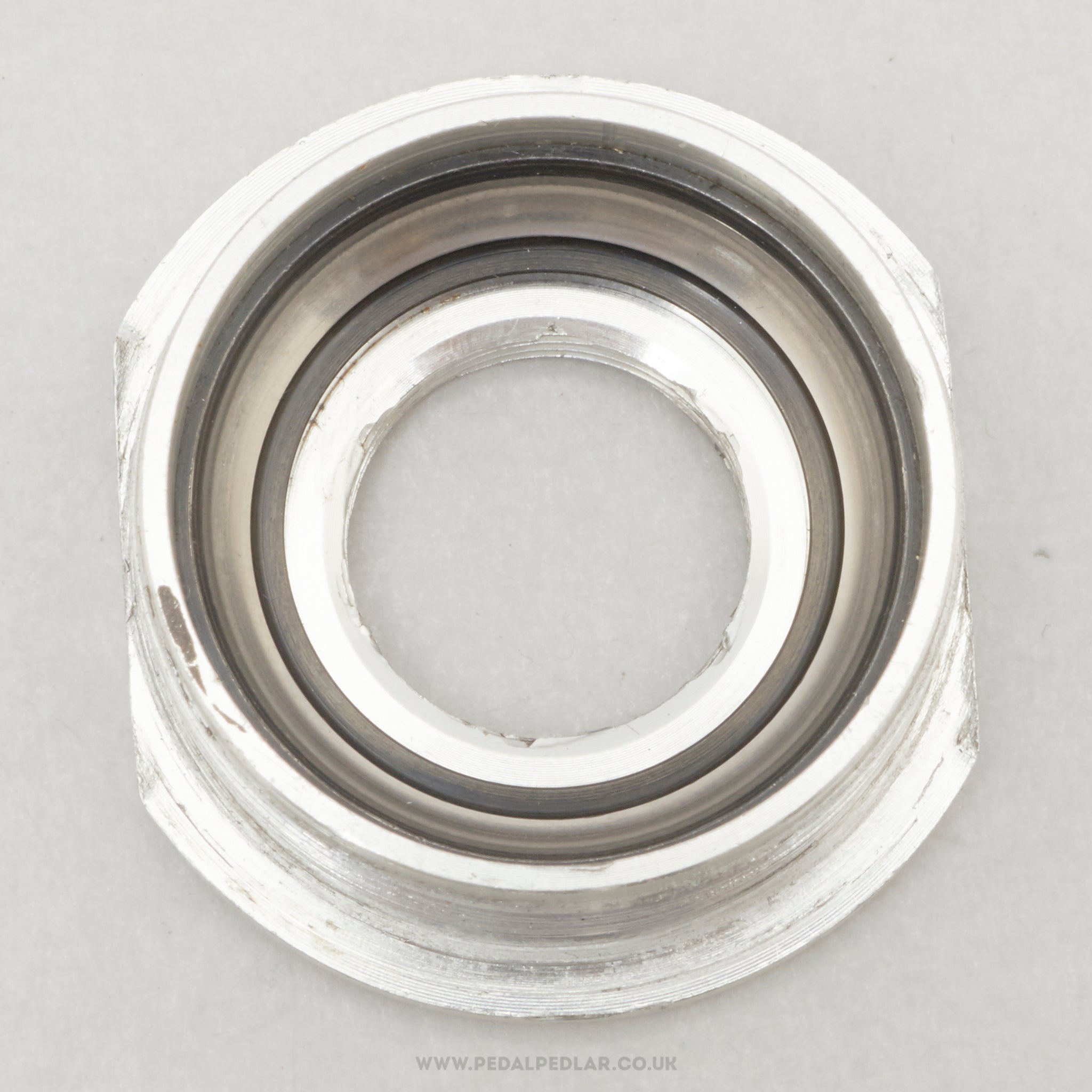 Campagnolo C-Record 2nd Gen Vintage English Fixed Bottom Bracket Cup - Pedal Pedlar - Bike Parts For Sale