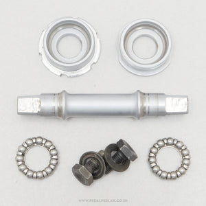 Campagnolo Nuovo Record (1046/A) Vintage Italian 115.5 mm Bottom Bracket - Pedal Pedlar - Bike Parts For Sale