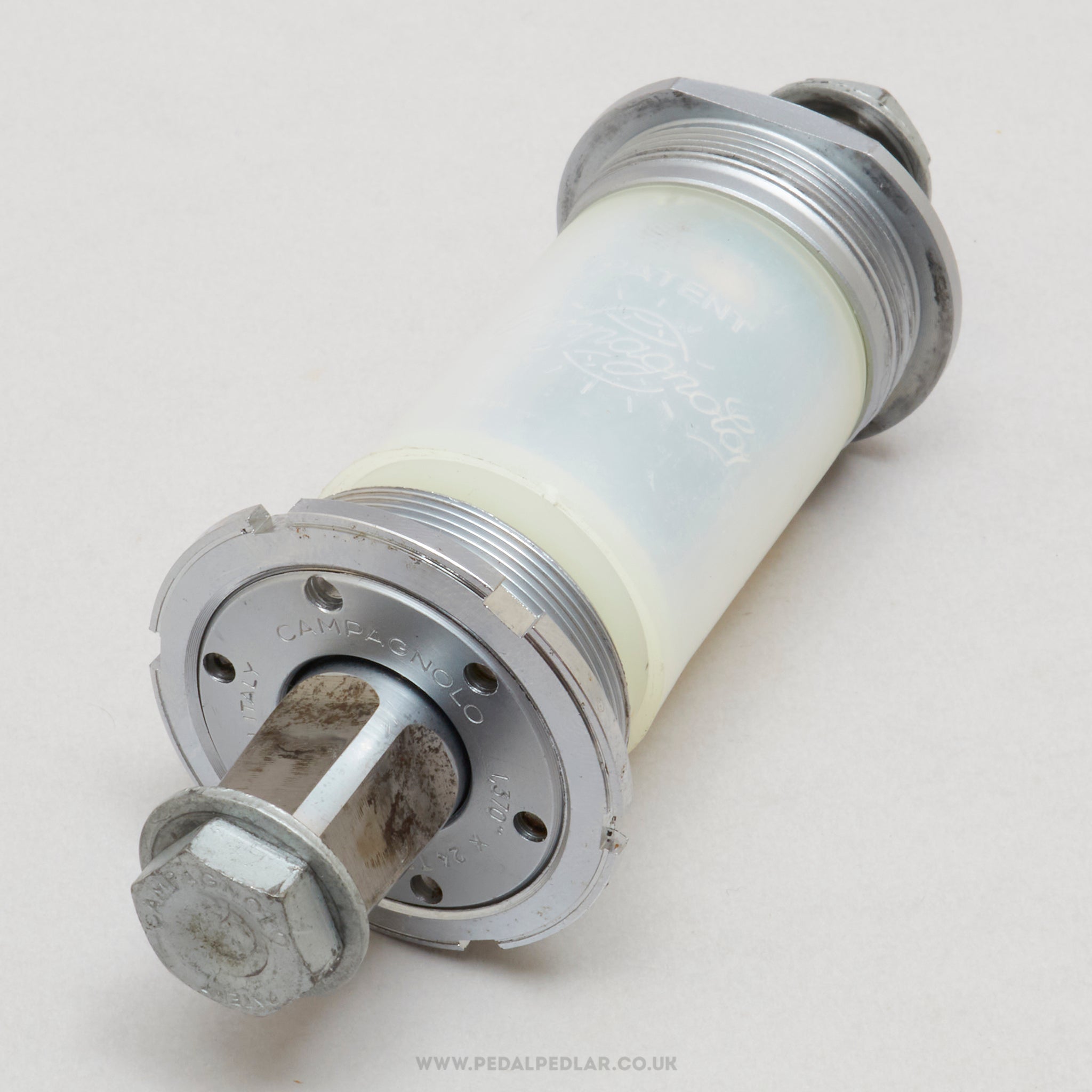 Campagnolo Chorus (703/101) Vintage English 111 mm Bottom Bracket - Pedal Pedlar - Bike Parts For Sale