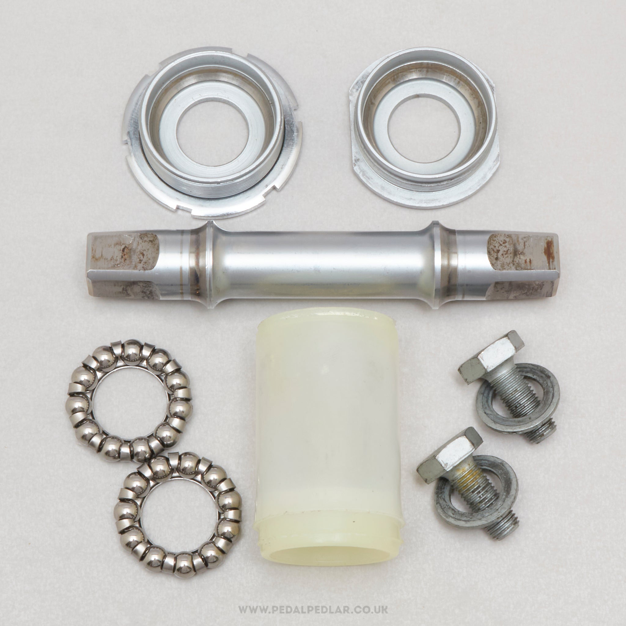 Campagnolo Chorus (703/101) Vintage English 111 mm Bottom Bracket - Pedal Pedlar - Bike Parts For Sale