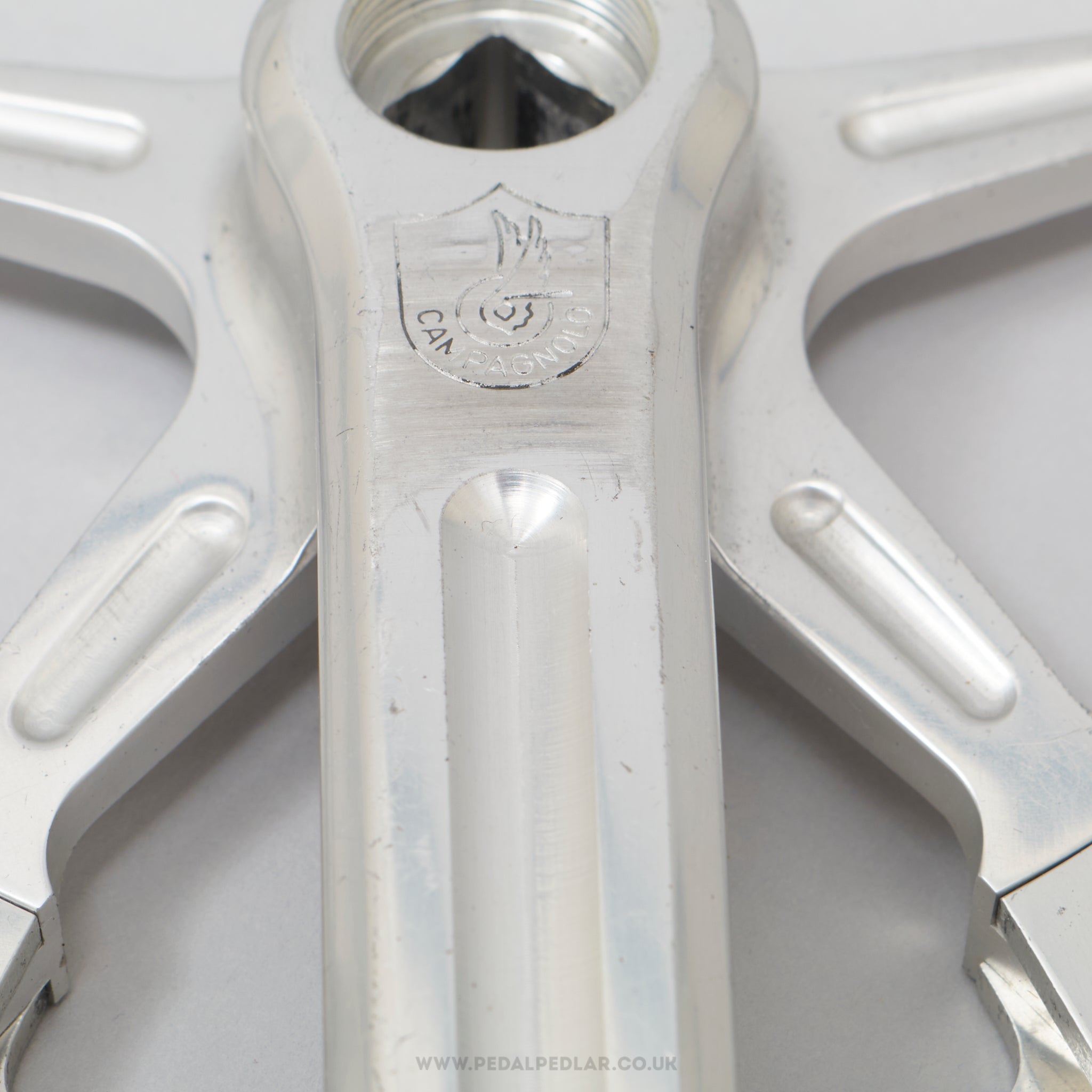 Campagnolo Super Record (1049/A) Strada c.1977 Vintage 170 mm Road Chainset - Pedal Pedlar - Bike Parts For Sale