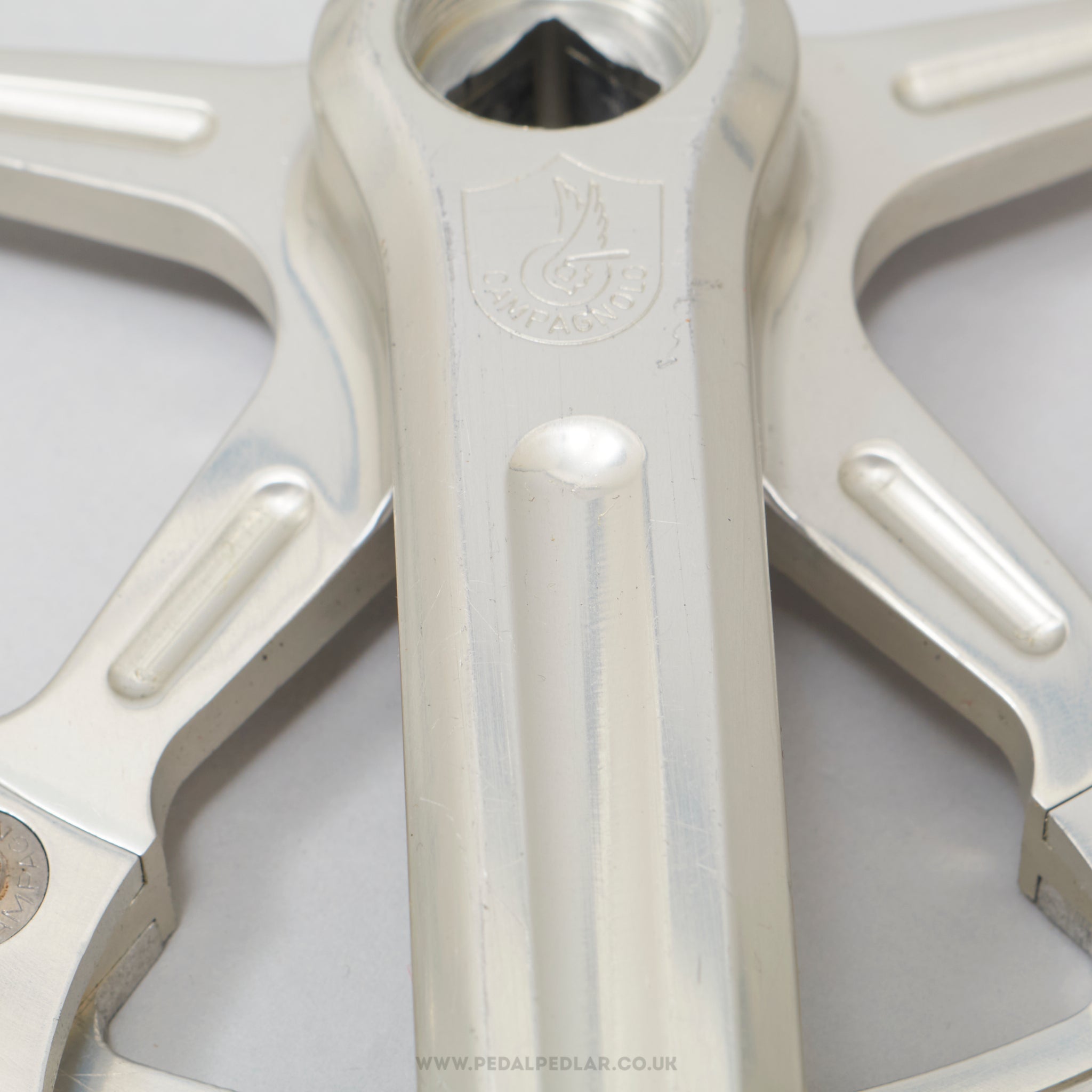 Campagnolo Super Record (1049/A) Strada c.1981 Vintage 170 mm Road Chainset - Pedal Pedlar - Bike Parts For Sale