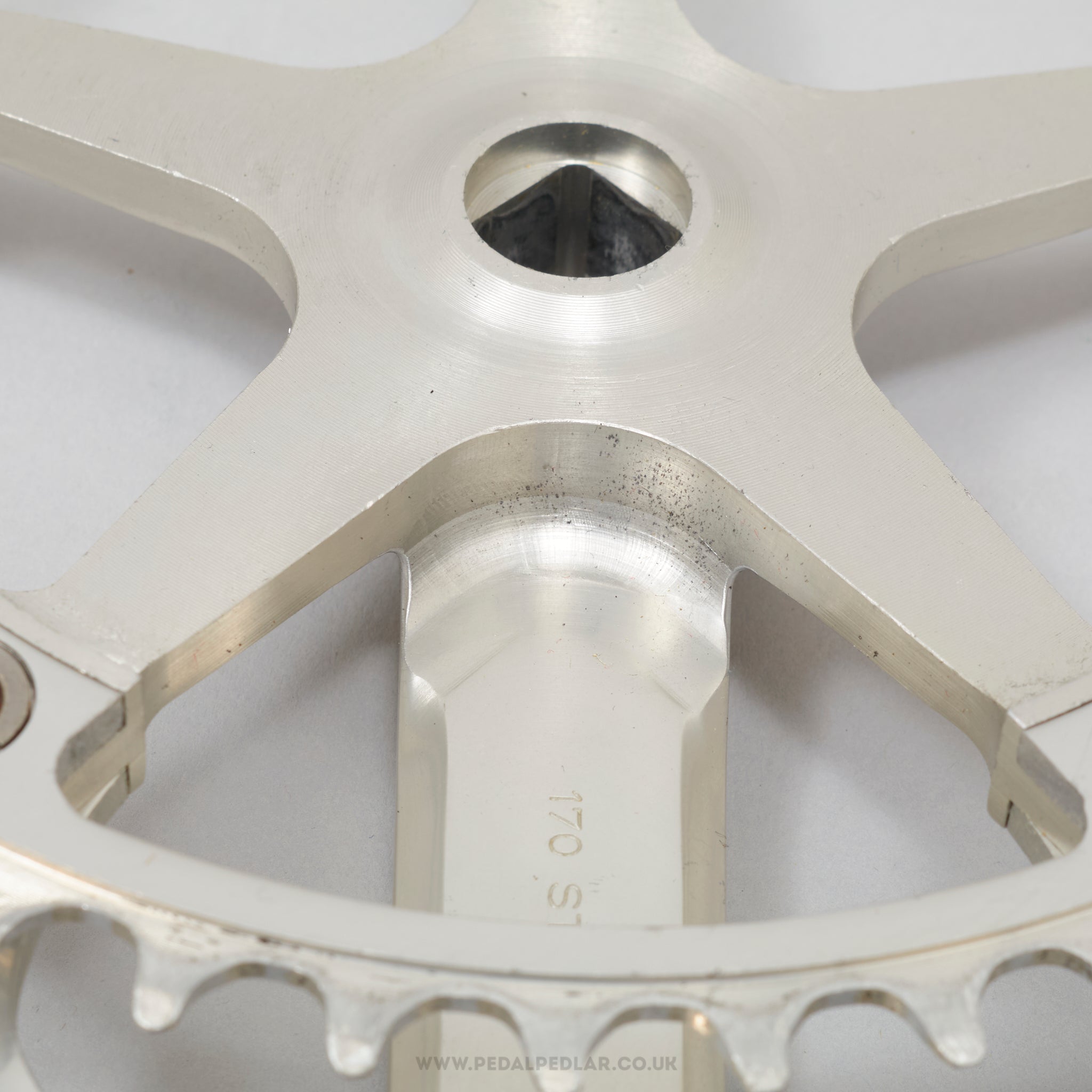 Campagnolo Super Record (1049/A) Strada c.1981 Vintage 170 mm Road Chainset - Pedal Pedlar - Bike Parts For Sale