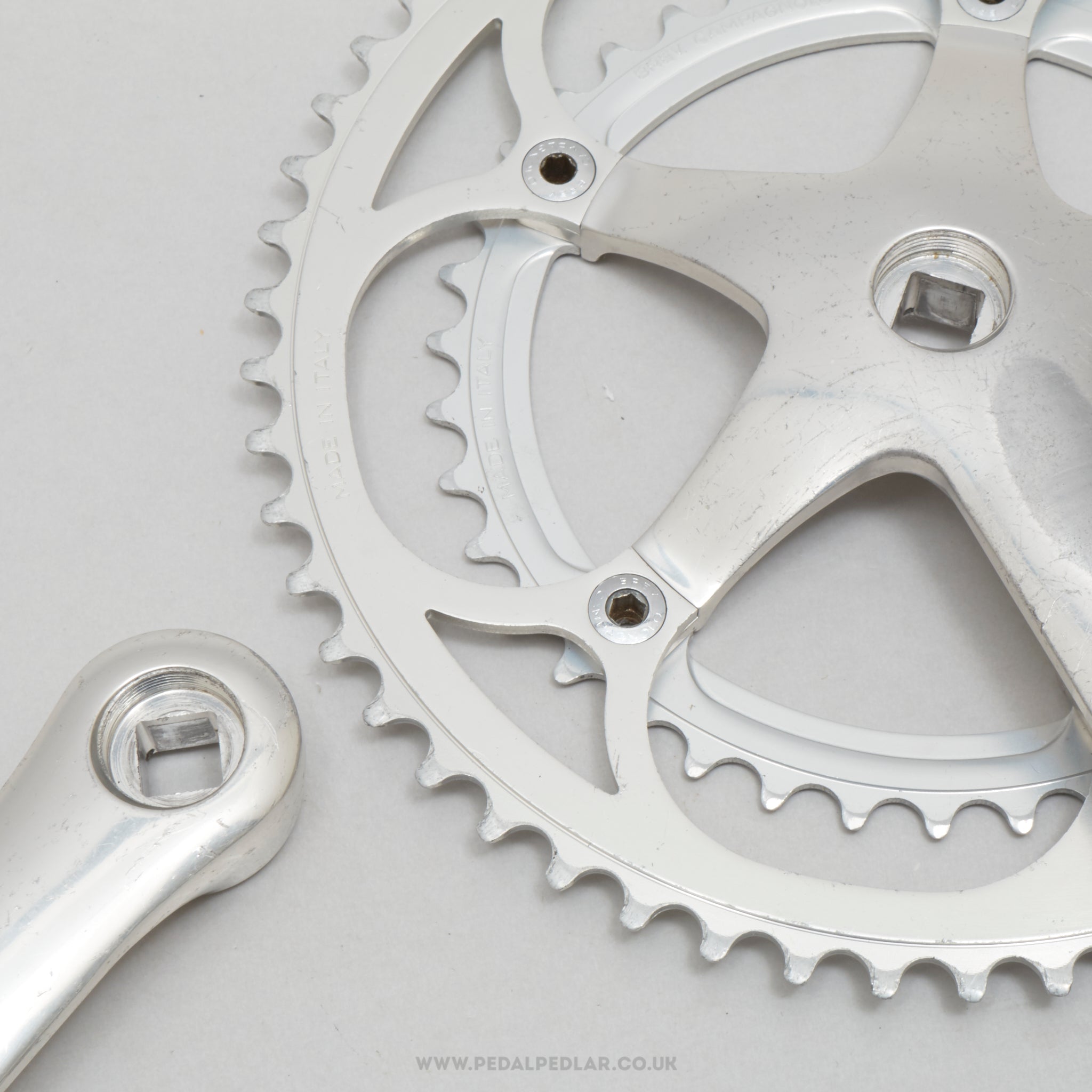 Campagnolo C-Record (A040) 2nd Type Vintage 170 mm Road Chainset - Pedal Pedlar - Bike Parts For Sale