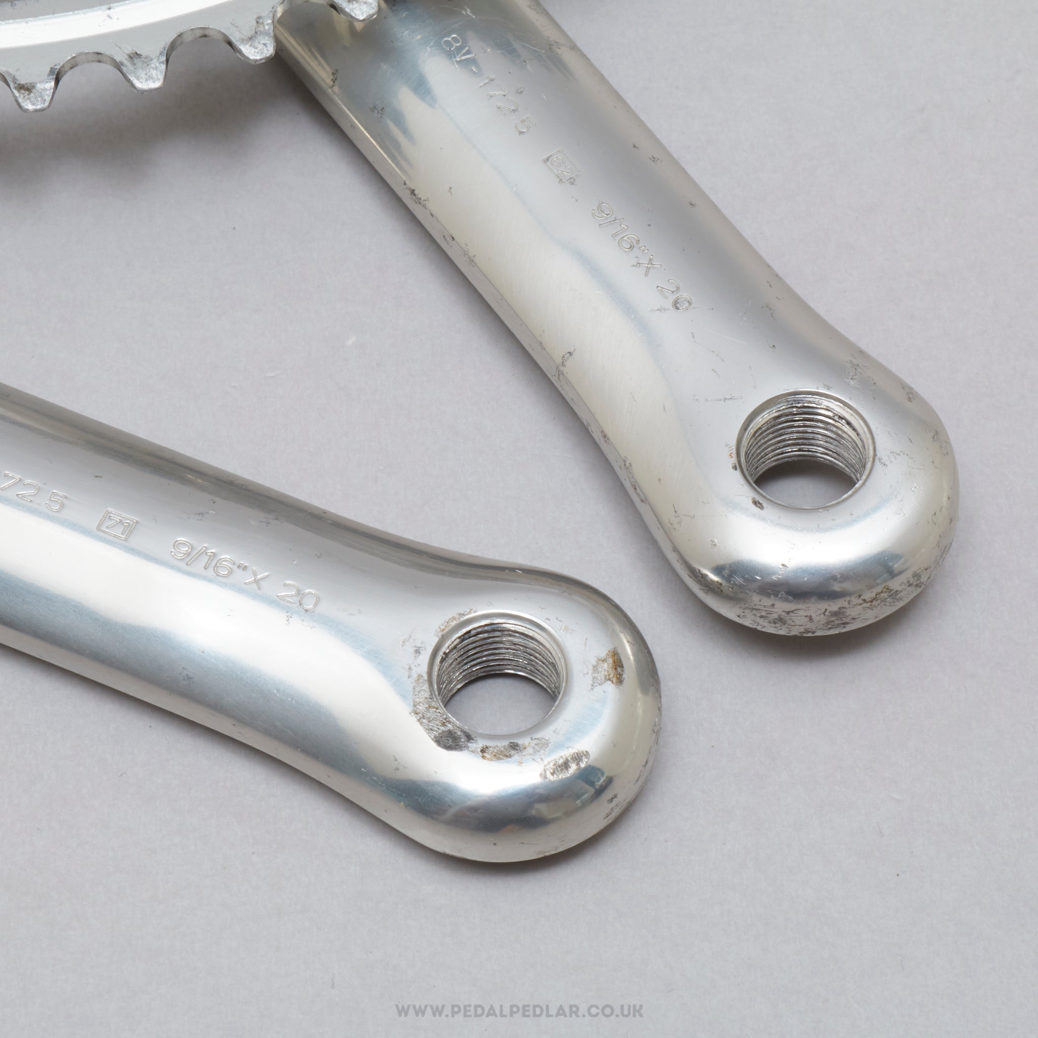 Campagnolo C-Record (A040) 2nd Type c.1990/91 Classic 172.5 mm Road Chainset - Pedal Pedlar - Bike Parts For Sale