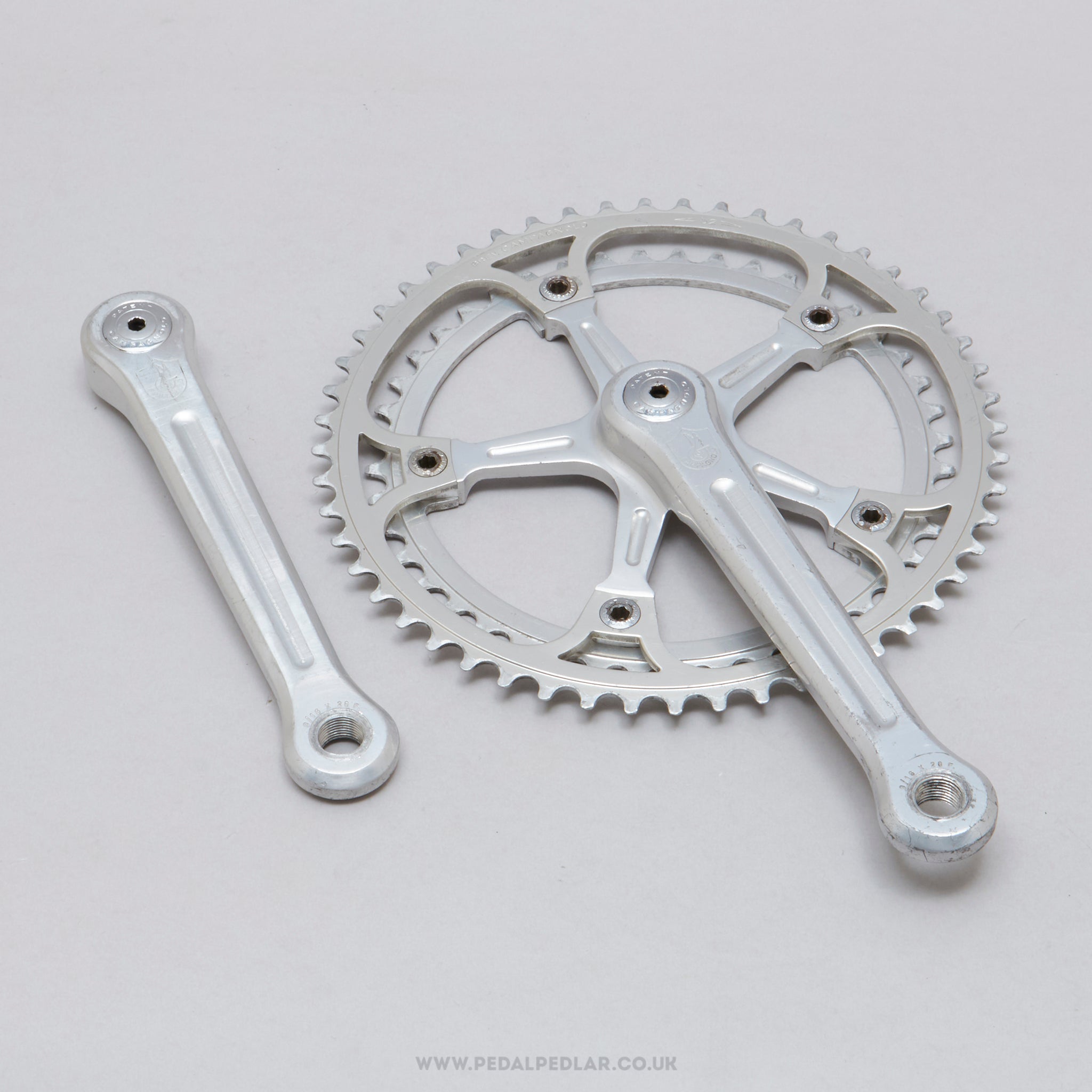 Campagnolo Super Record (1049/A) Strada Vintage 170 mm Road Chainset - Pedal Pedlar - Bike Parts For Sale