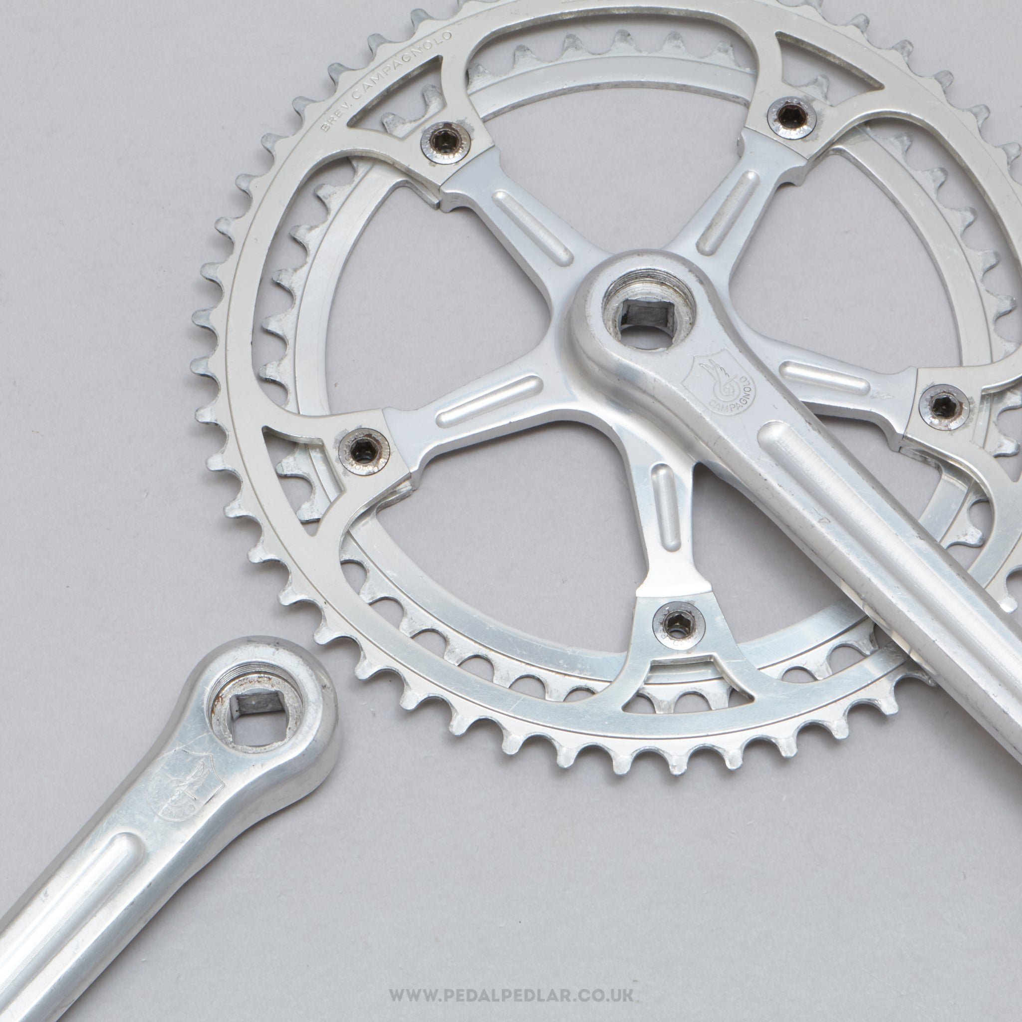 Campagnolo Super Record (1049/A) Strada Vintage 170 mm Road Chainset - Pedal Pedlar - Bike Parts For Sale