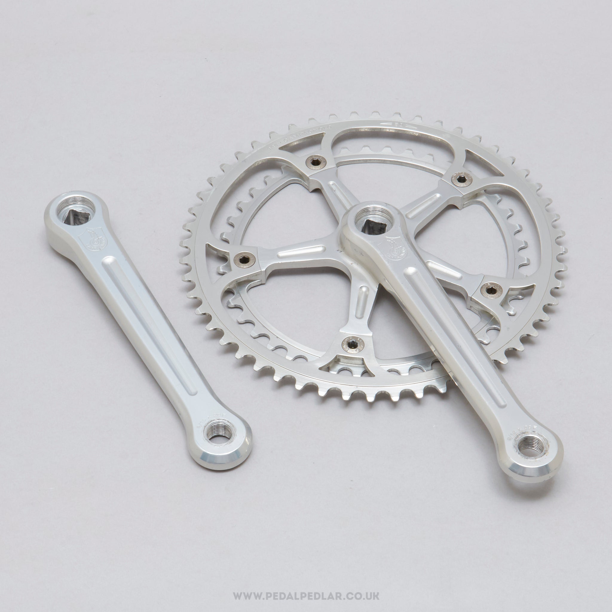 Campagnolo Super Record (1049/A) Strada Vintage 170 mm Road Chainset - Pedal Pedlar - Bike Parts For Sale