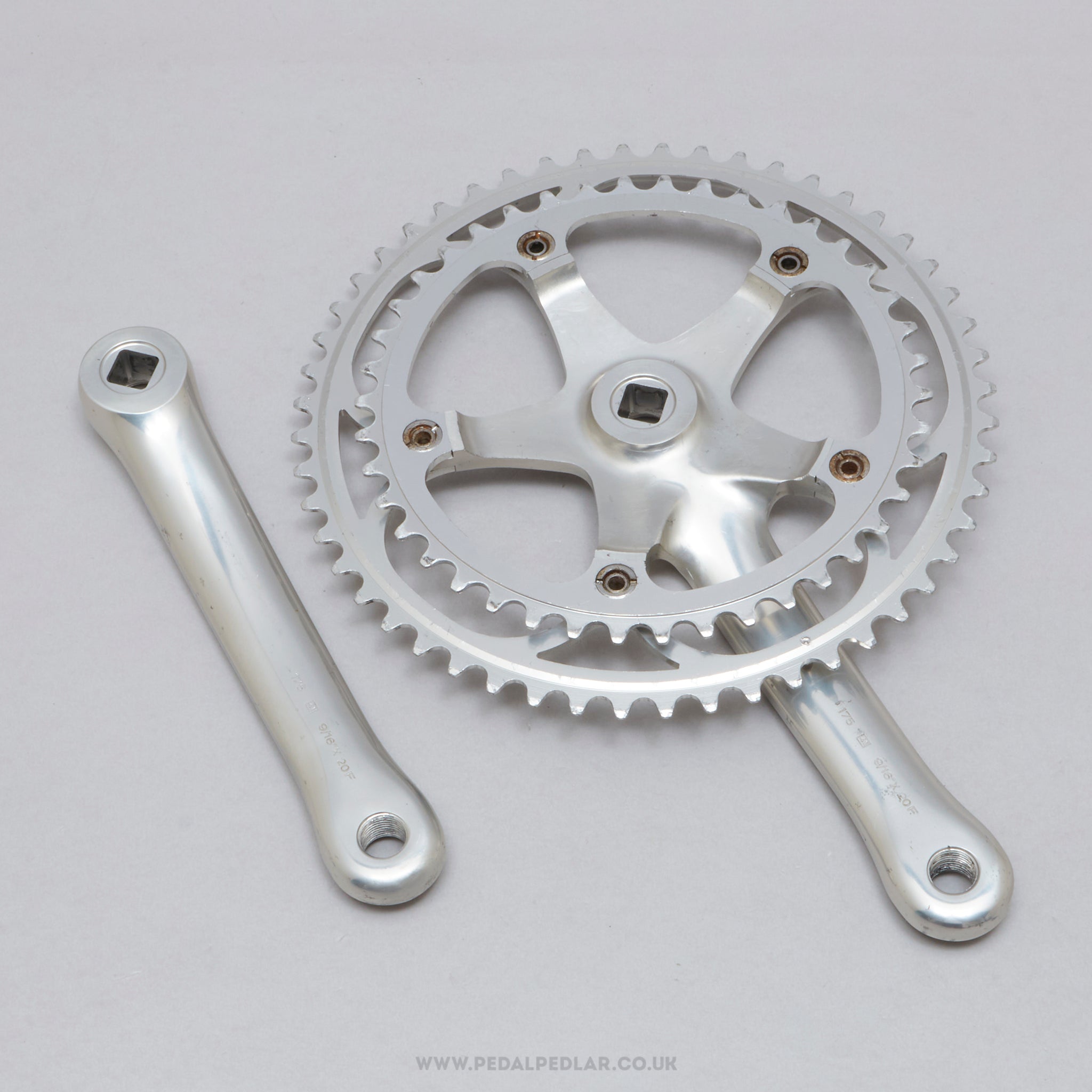 Campagnolo Chorus (C040) c.1988 Vintage 175 mm Road Chainset - Pedal Pedlar - Bike Parts For Sale