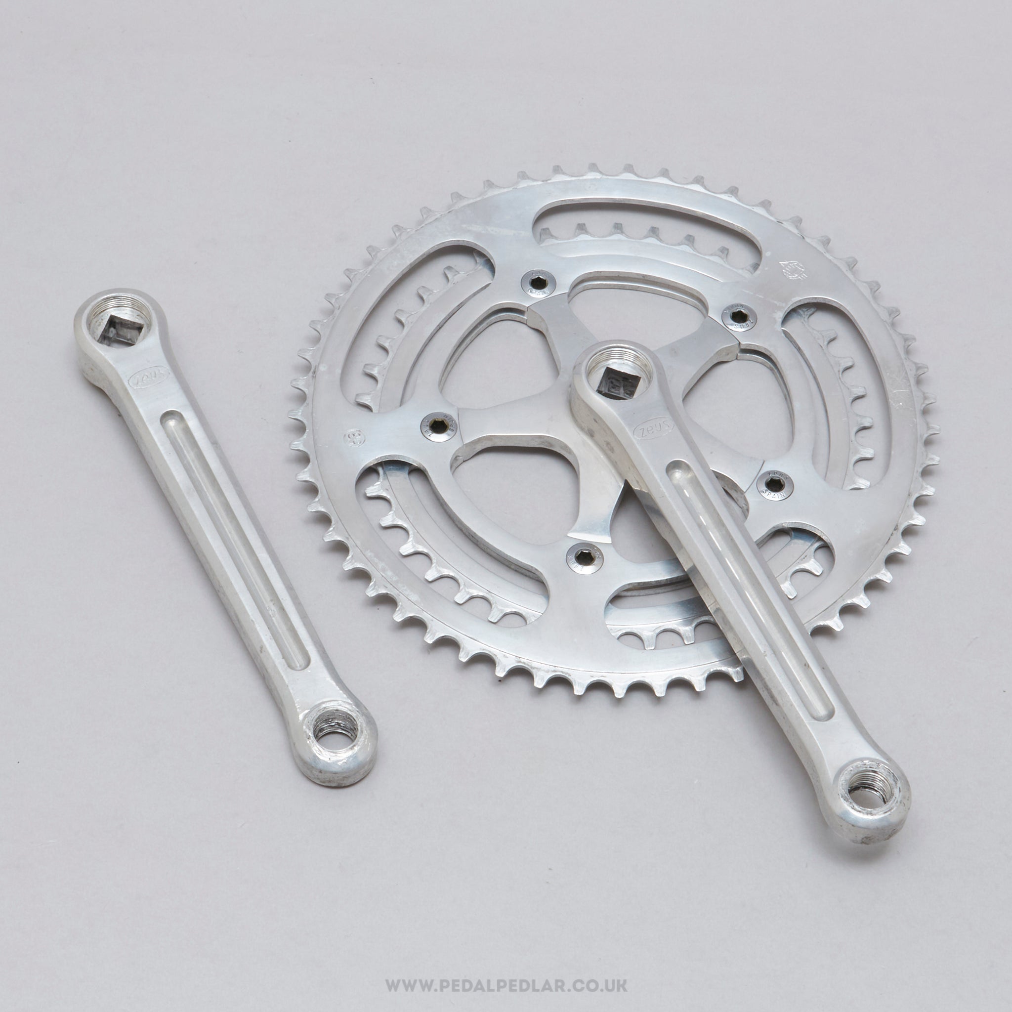 Zeus Gran Sport (13100.00) Vintage 170 mm Road Chainset - Pedal Pedlar - Bike Parts For Sale